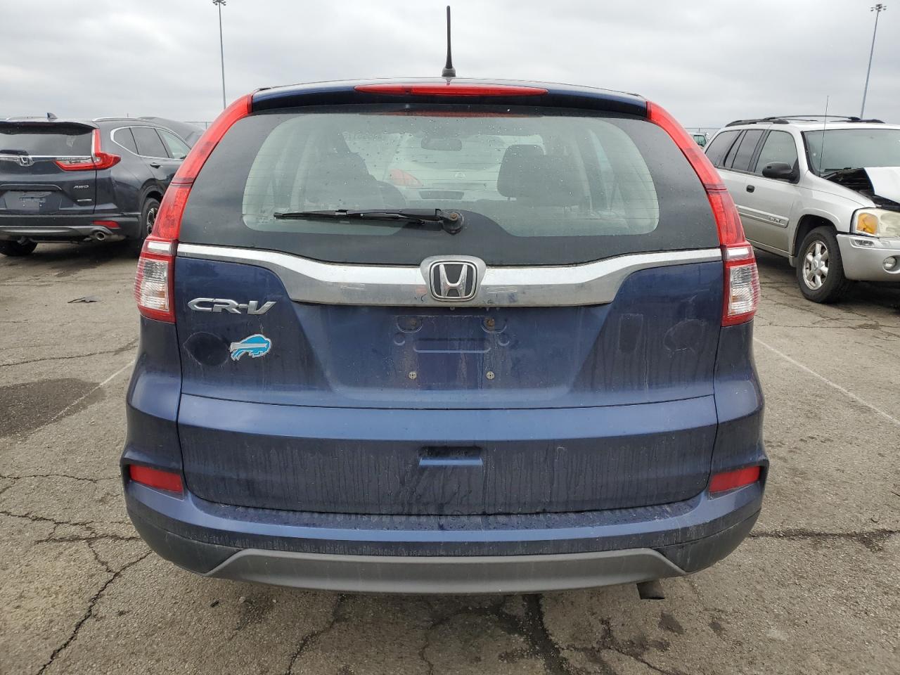 2015 Honda CR-V VIN 3CZRM3H35FG708478 Copart auction photo, front end damage thumbnail 6