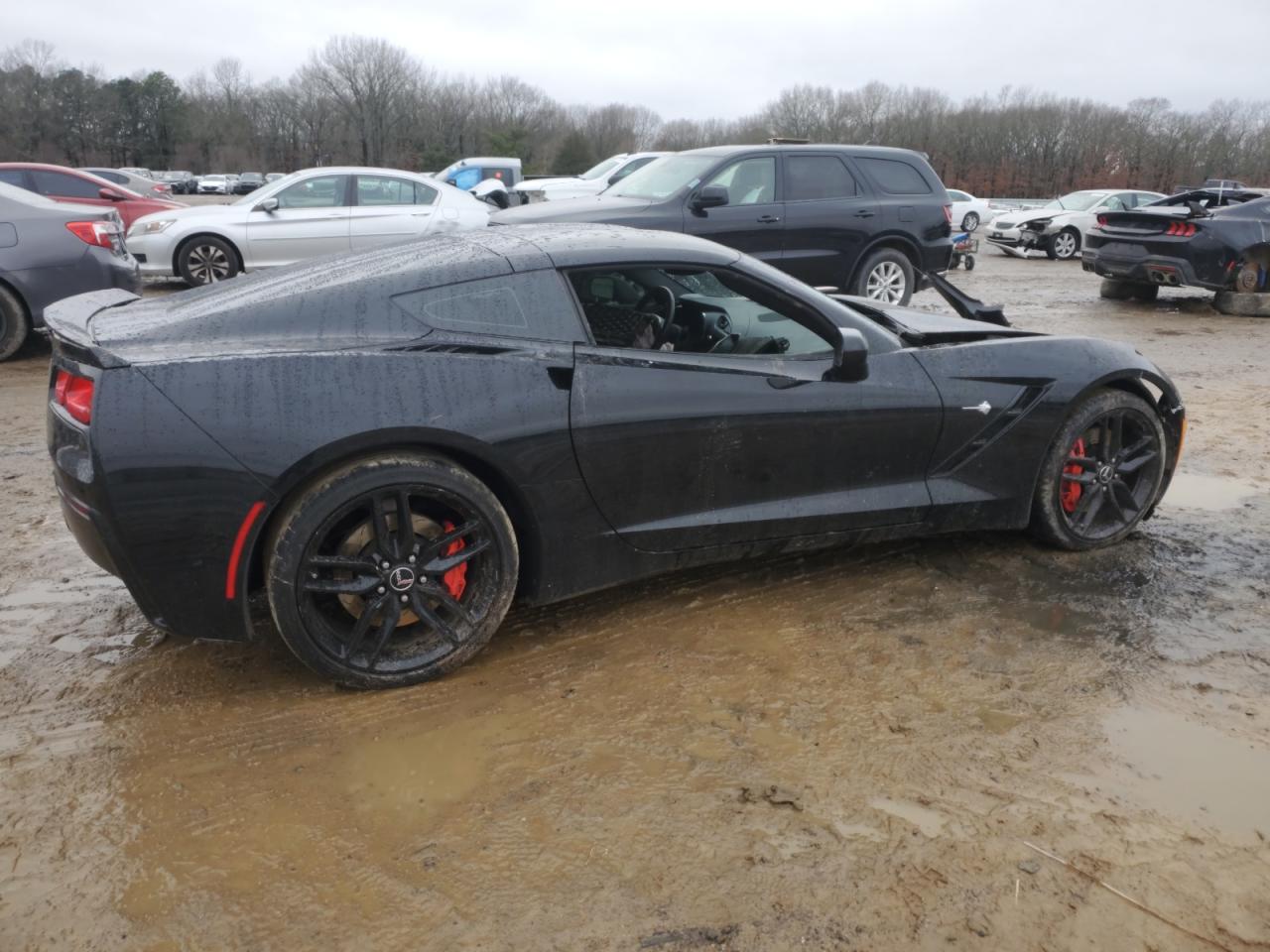 2015 Chevrolet Corvette VIN 1G1YM2D76F5121369 Copart auction photo, front end / mechanical damage thumbnail 3