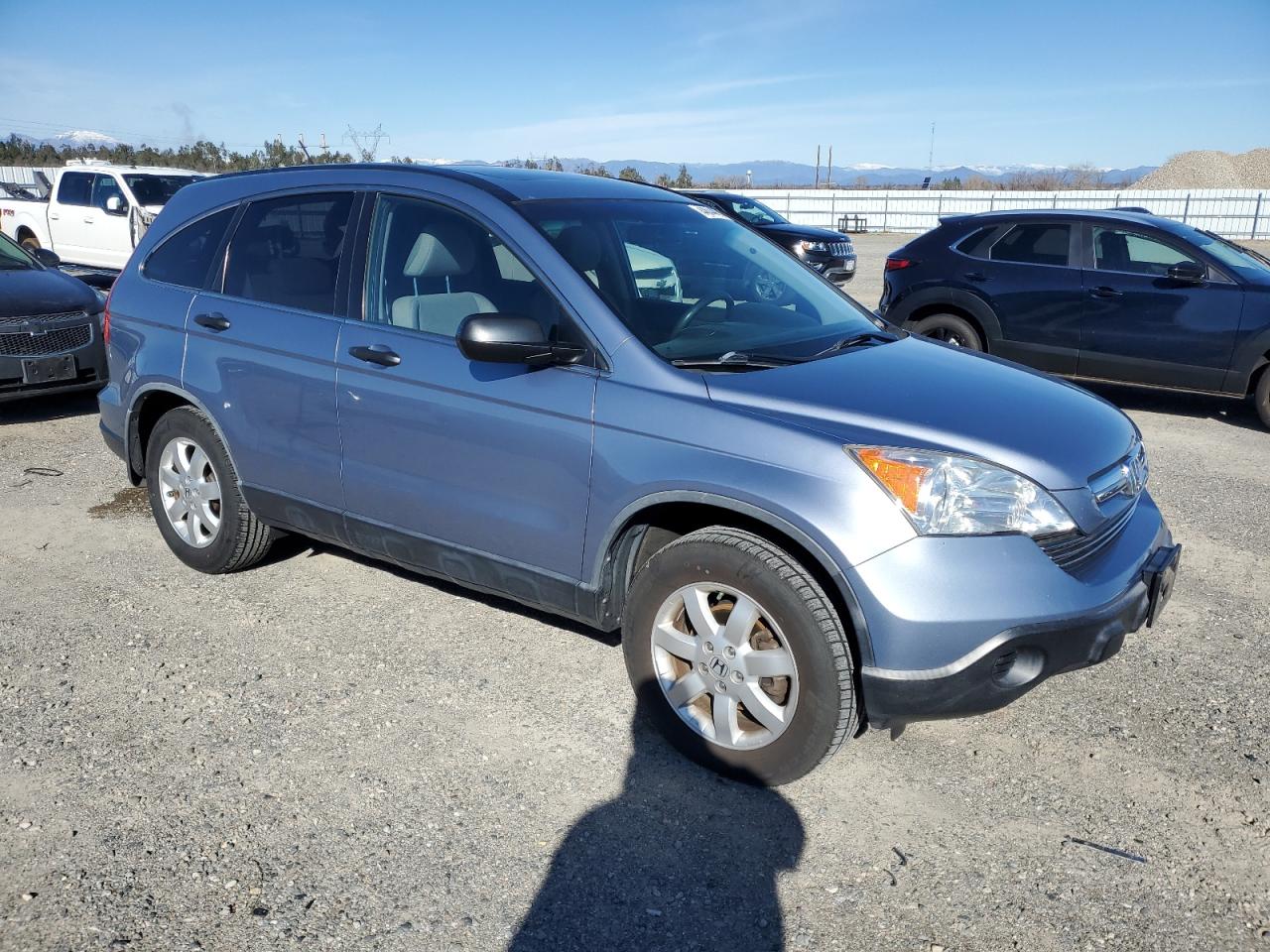 2007 Honda CR-V VIN JHLRE48577C018457 Copart auction photo, mechanical / minor dent/scratches damage thumbnail 6