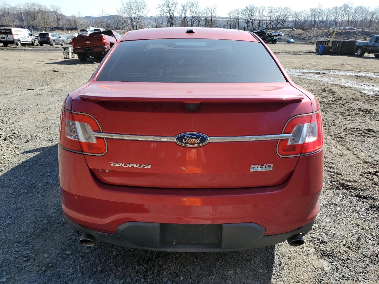 2010 Ford Taurus VIN 1FAHP2KT2AG126280 Copart auction photo, front end / side damage thumbnail 6