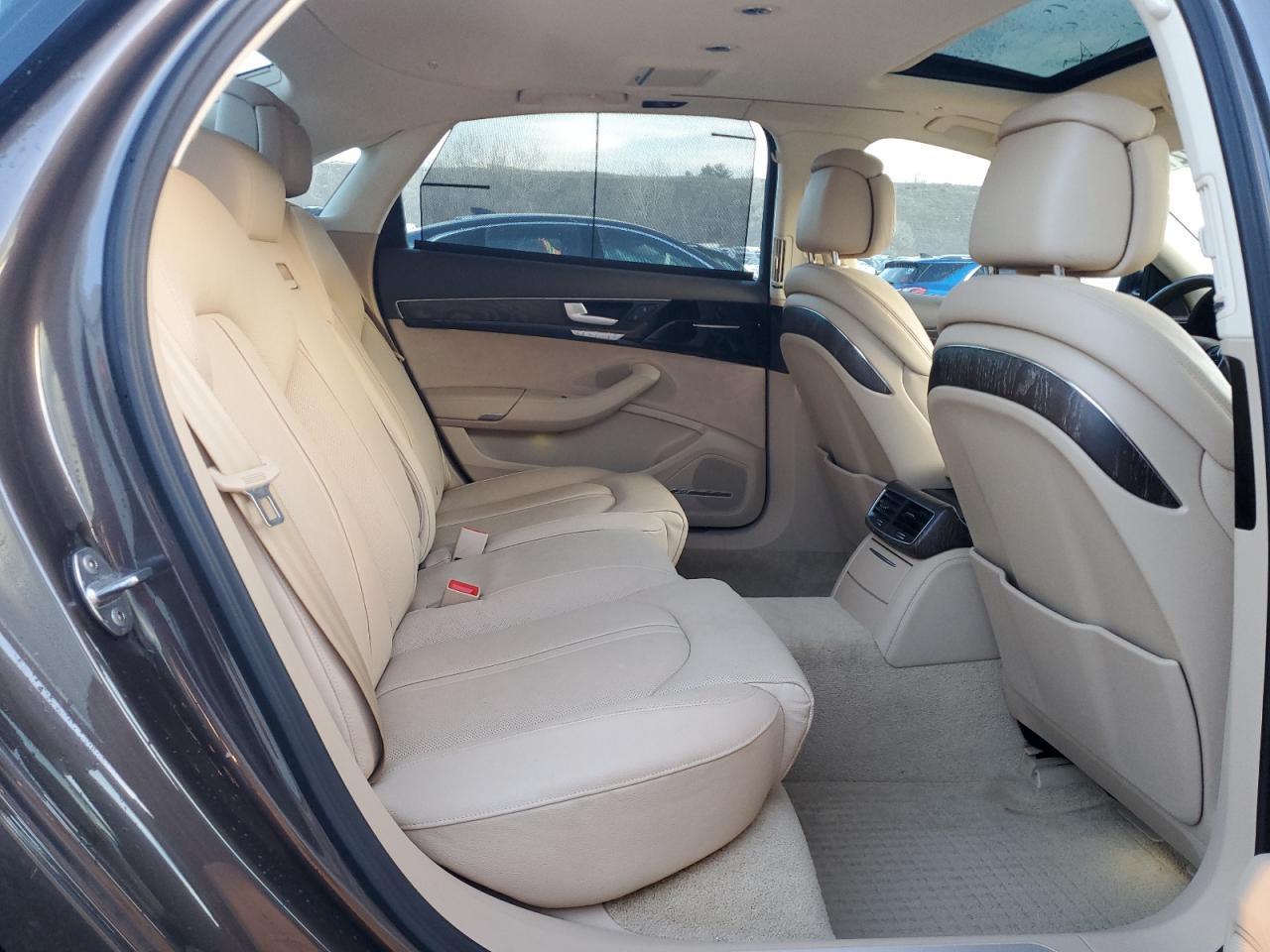 2015 Audi A8 VIN WAU32AFD9FN032185 Copart auction photo, rear end damage thumbnail 10
