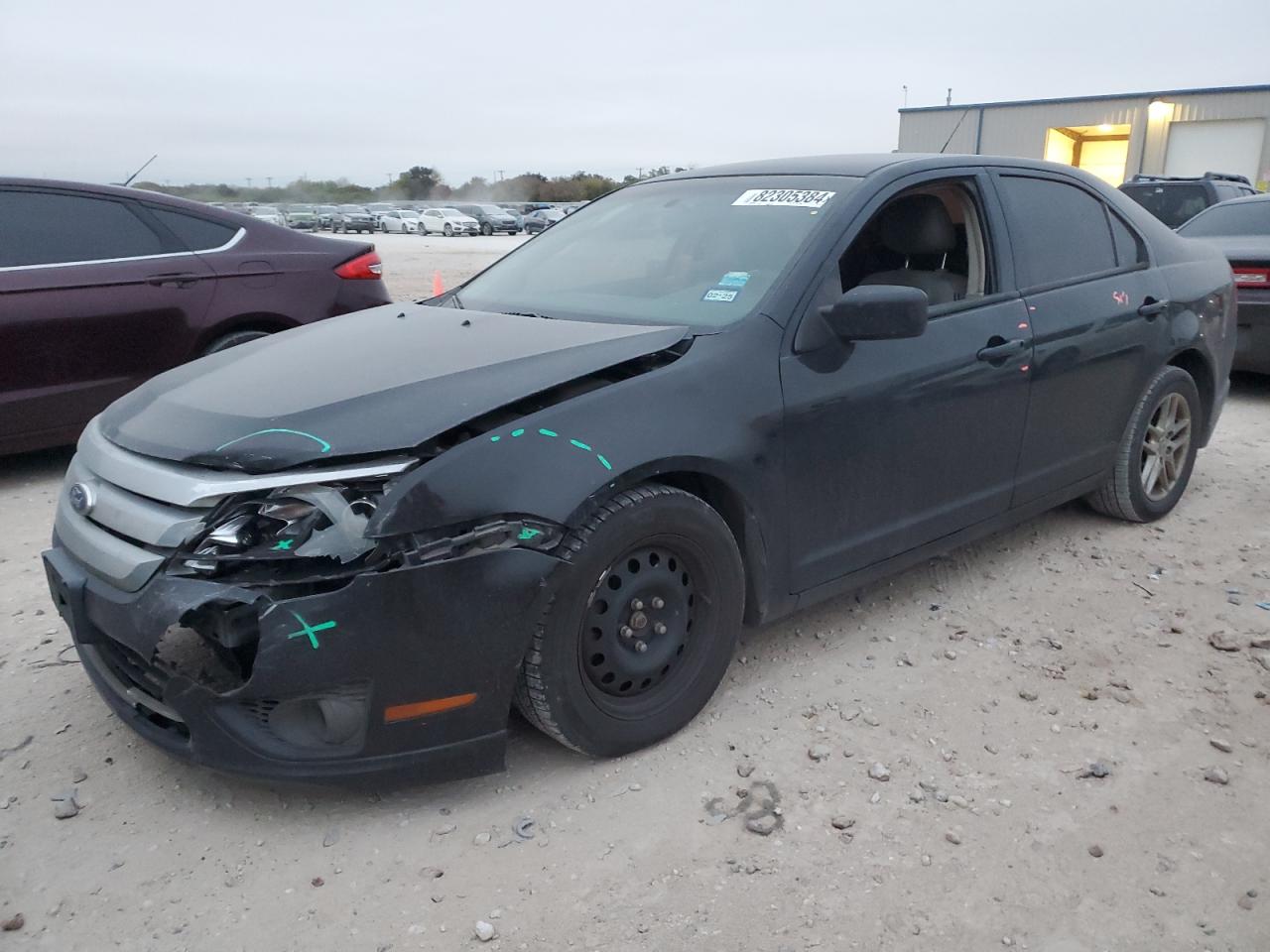 2012 Ford Fusion VIN 3FAHP0GA6CR124474