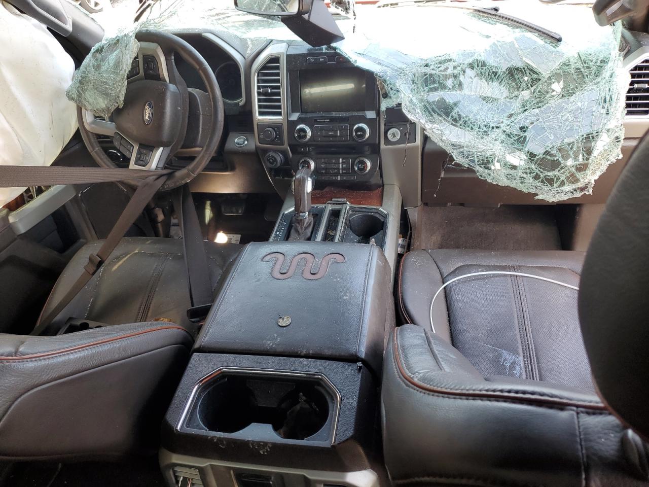 2016 Ford F-150 VIN 1FTEW1EF7GFD12136 Copart auction photo, all over damage thumbnail 8