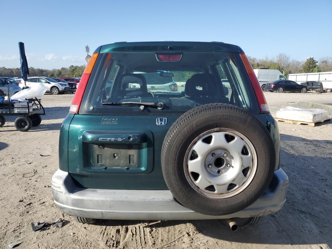 2001 Honda CR-V VIN JHLRD28411S011239 Copart auction photo, front end damage thumbnail 6