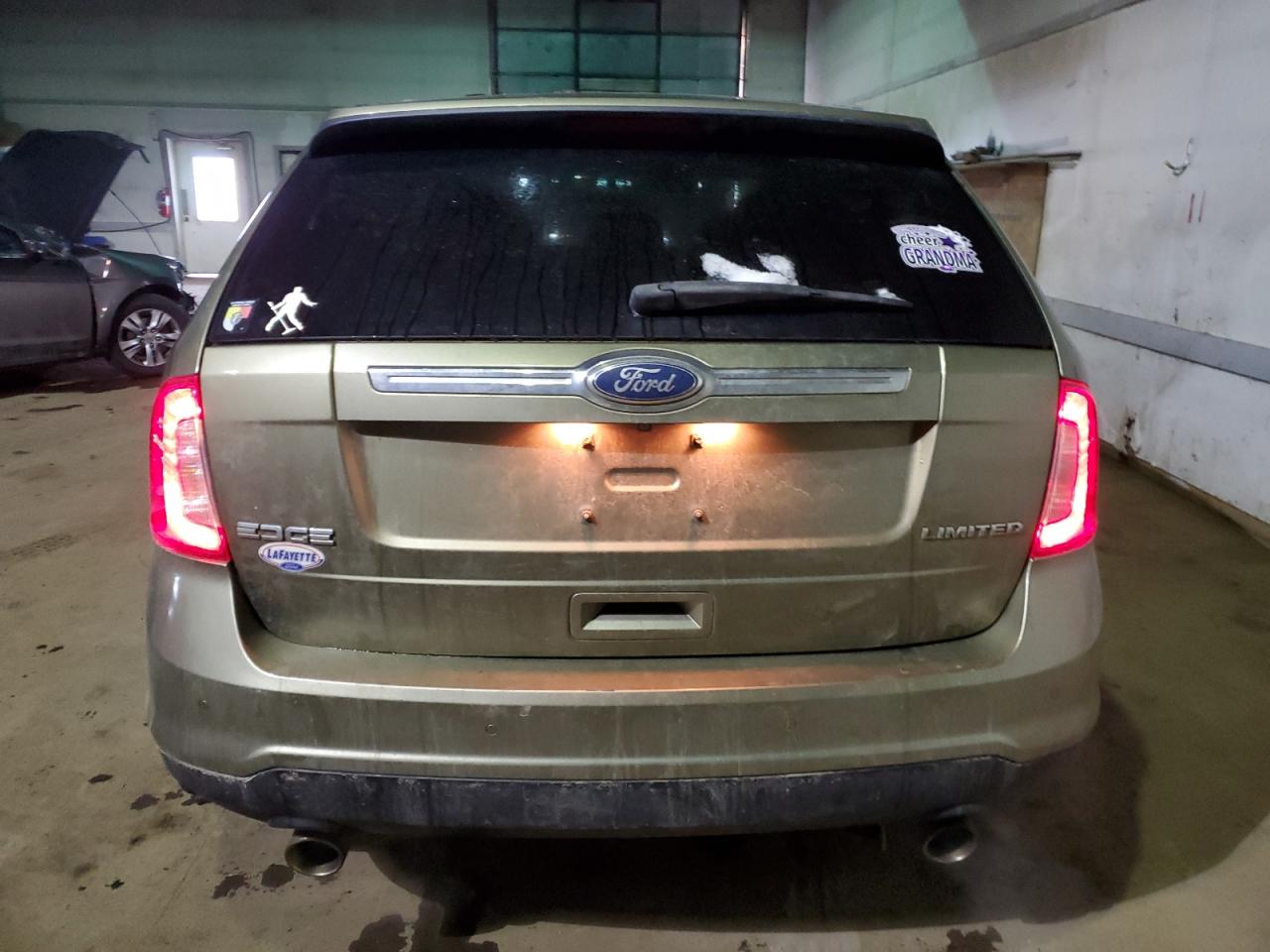 2012 Ford Edge VIN 2FMDK3KC6CBA55961 Copart auction photo, front end / side damage thumbnail 6