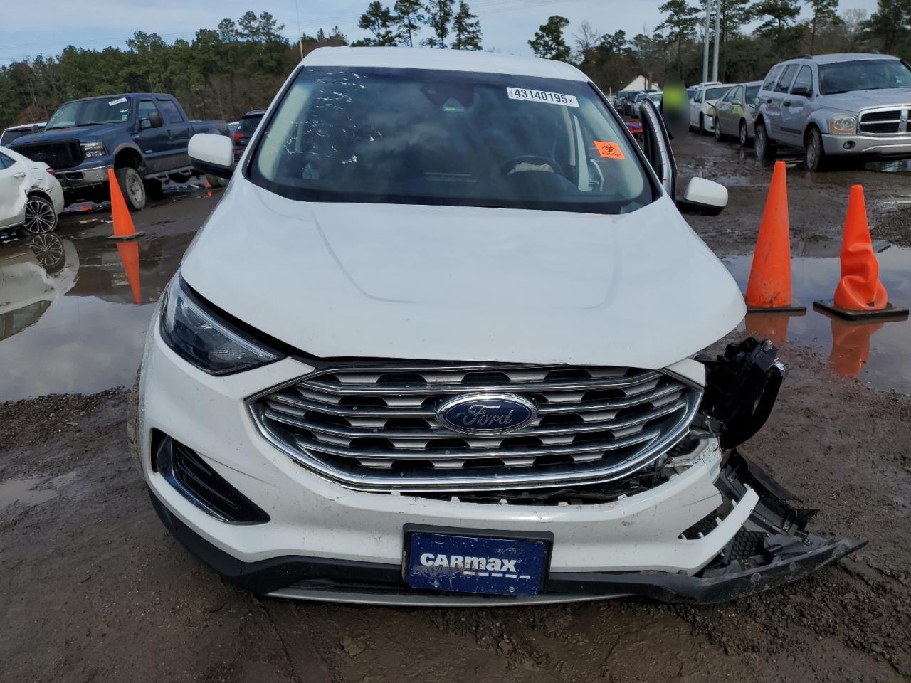 2022 Ford Edge VIN 2FMPK4J9XNBA92720 Copart auction photo, front end / side damage thumbnail 5