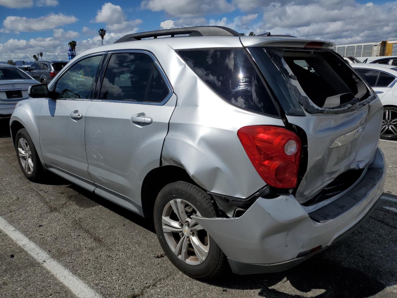2014 Chevrolet Equinox VIN 1GNALBEK3EZ134769 Copart auction photo, rear end / minor dent/scratches damage thumbnail 2