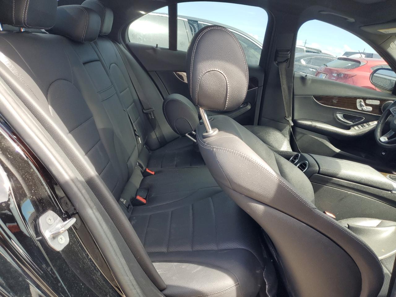 2018 Mercedes-Benz C-klasse VIN WDDWF4KB4JR326322 Copart auction photo, water/flood damage thumbnail 10