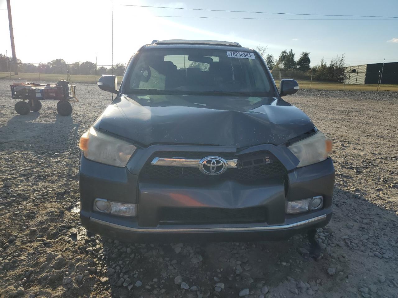 2011 Toyota 4Runner VIN JTEBU5JR7B5045266 Copart auction photo, front end / side damage thumbnail 5