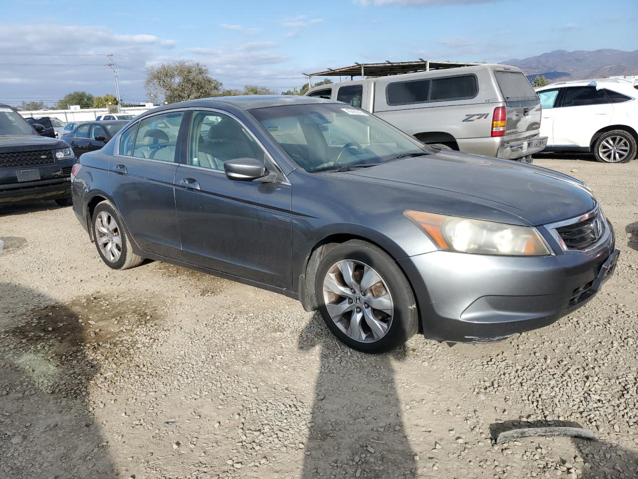 2008 Honda Accord VIN JHMCP26838C057609 Copart auction photo, rear end damage thumbnail 4