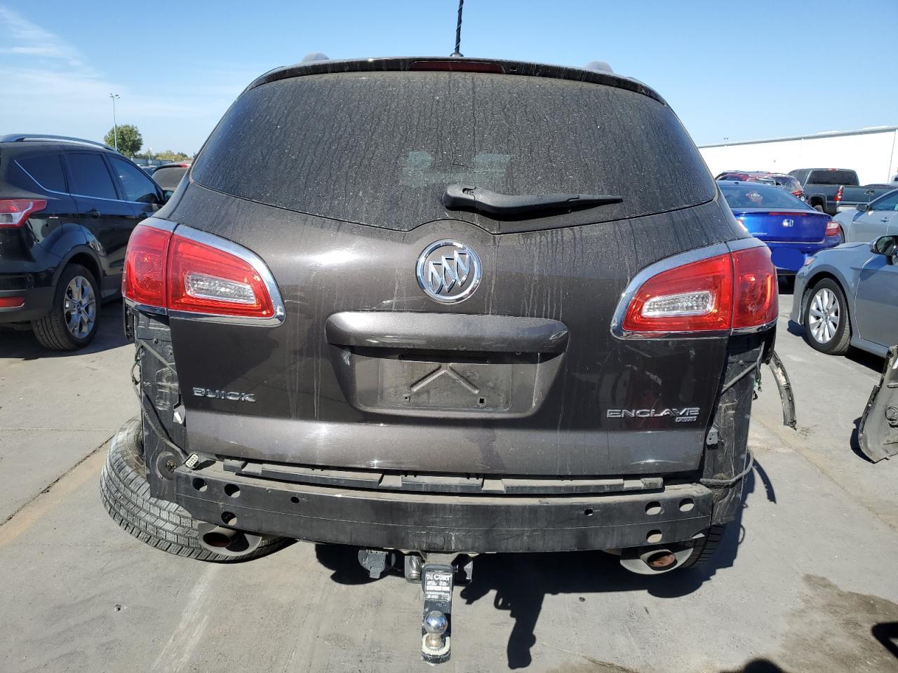 2014 Buick Enclave VIN 5GAKVCKD8EJ108865 Copart auction photo, rear end damage thumbnail 6