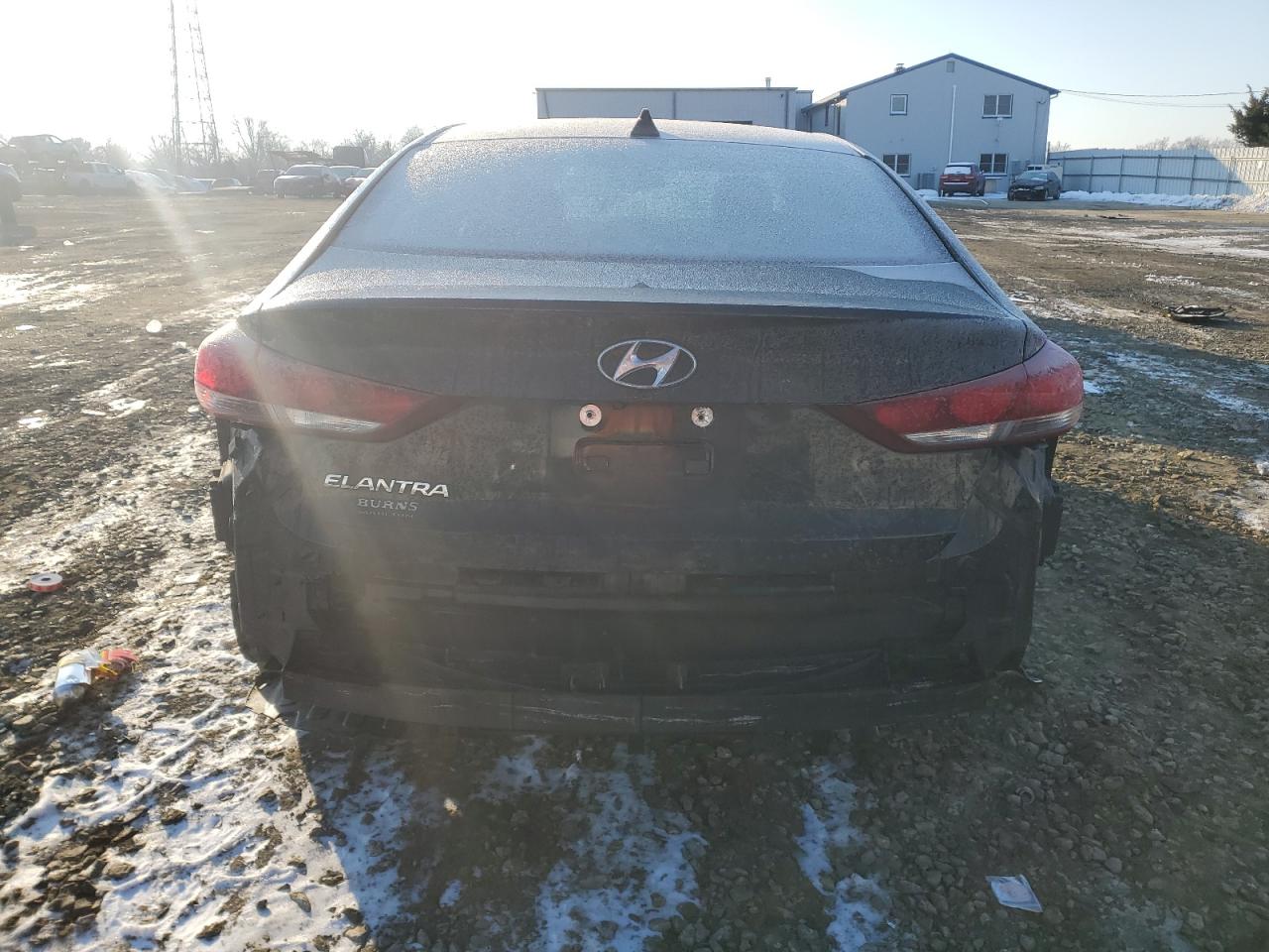 2017 Hyundai Elantra VIN 5NPD84LF8HH142967 Copart auction photo, side / rear end damage thumbnail 6
