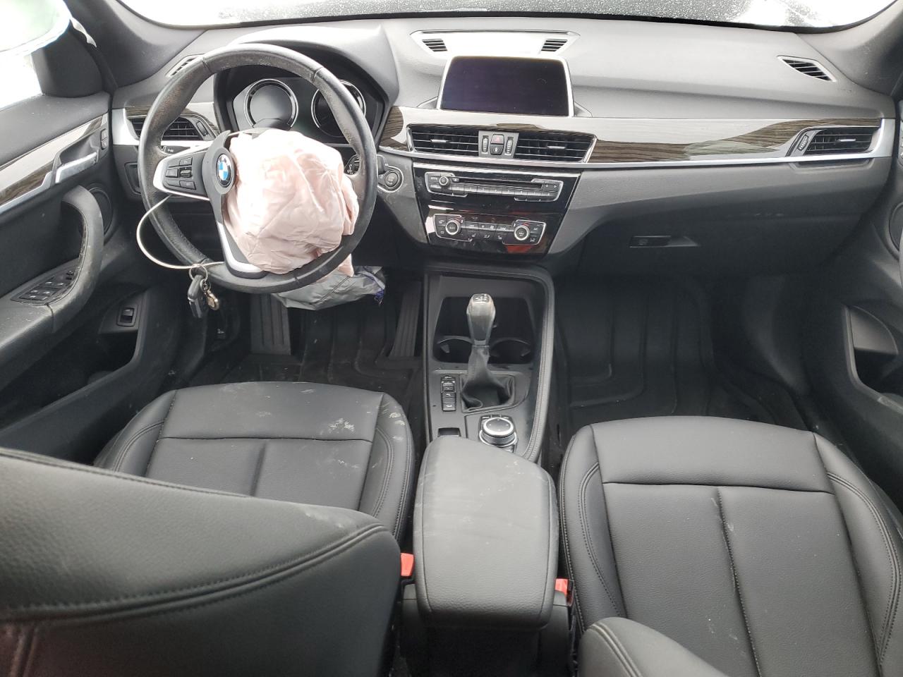 2019 BMW X1 VIN WBXHT3C57K5N42322 Copart auction photo, front end / side damage thumbnail 8