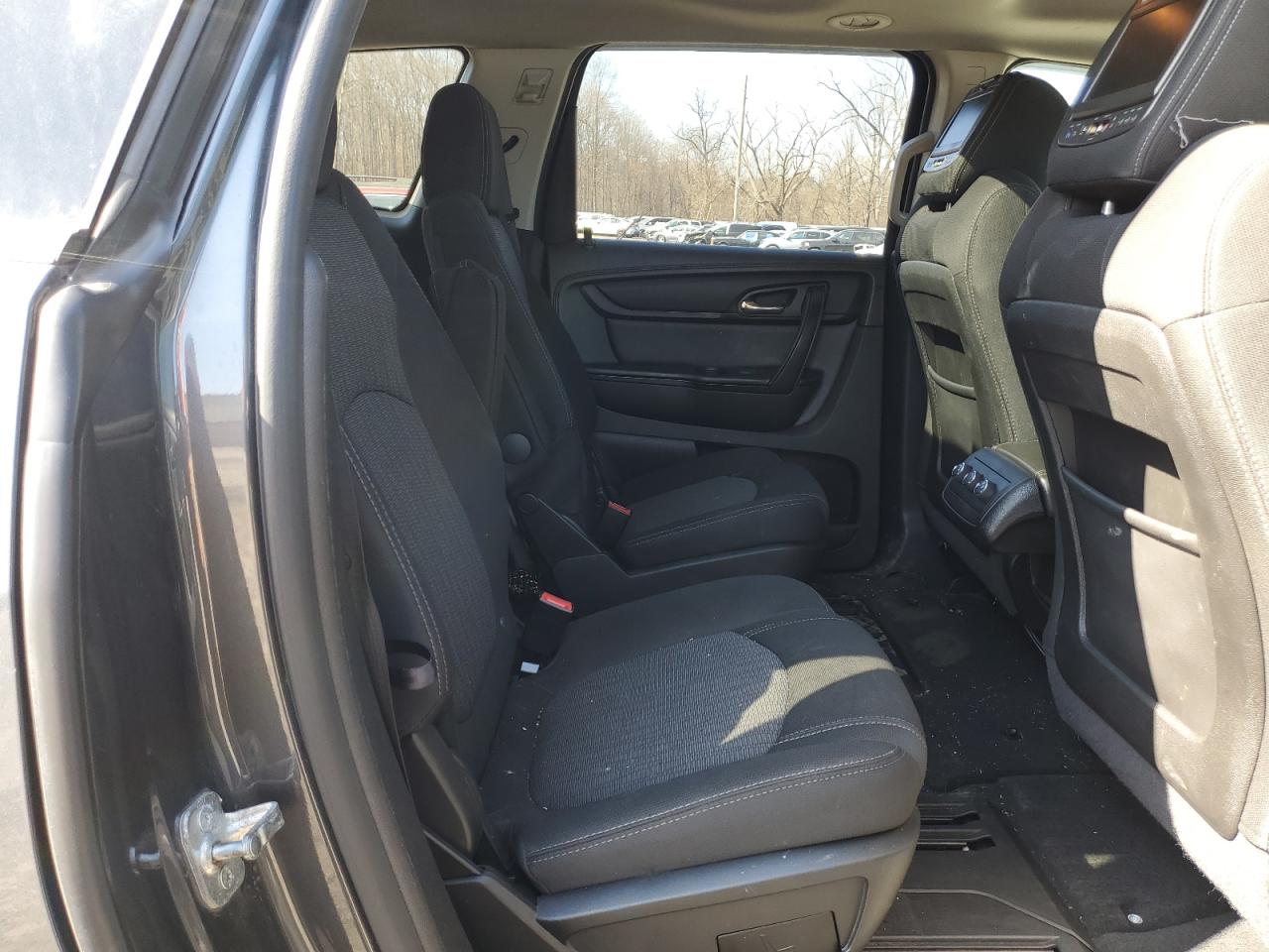 2014 Chevrolet Traverse VIN 1GNKVGKD2EJ214452 Copart auction photo, front end / side damage thumbnail 11