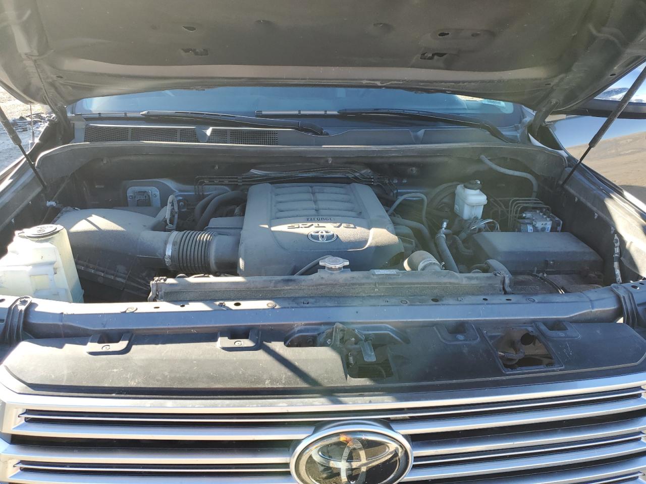 2018 Toyota Tundra VIN 5TFHW5F18JX710156 Copart auction photo, side damage thumbnail 11