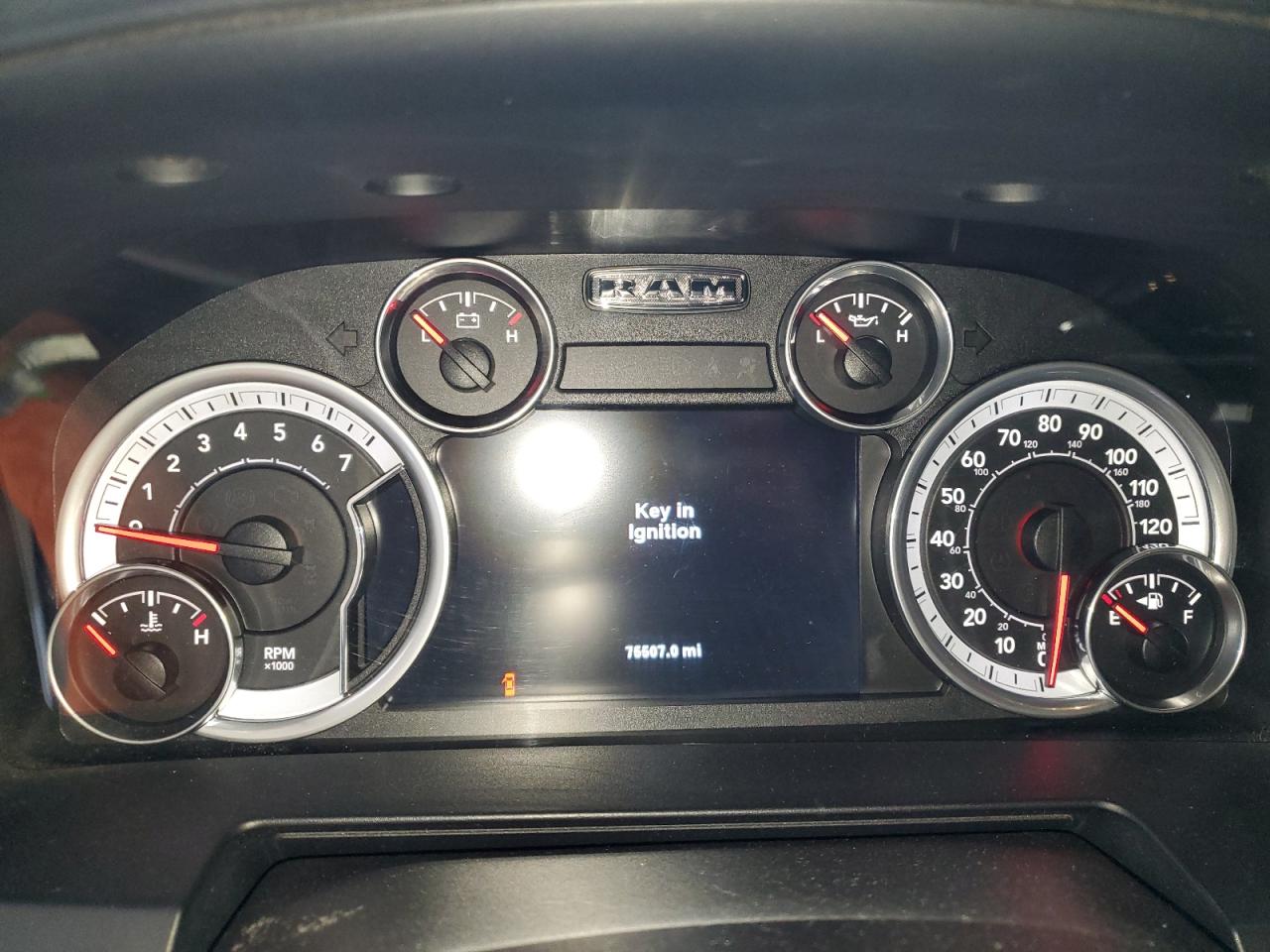 2013 RAM 1500 VIN 3C6JR7CT6DG577410 Copart auction photo, front end / side damage thumbnail 9