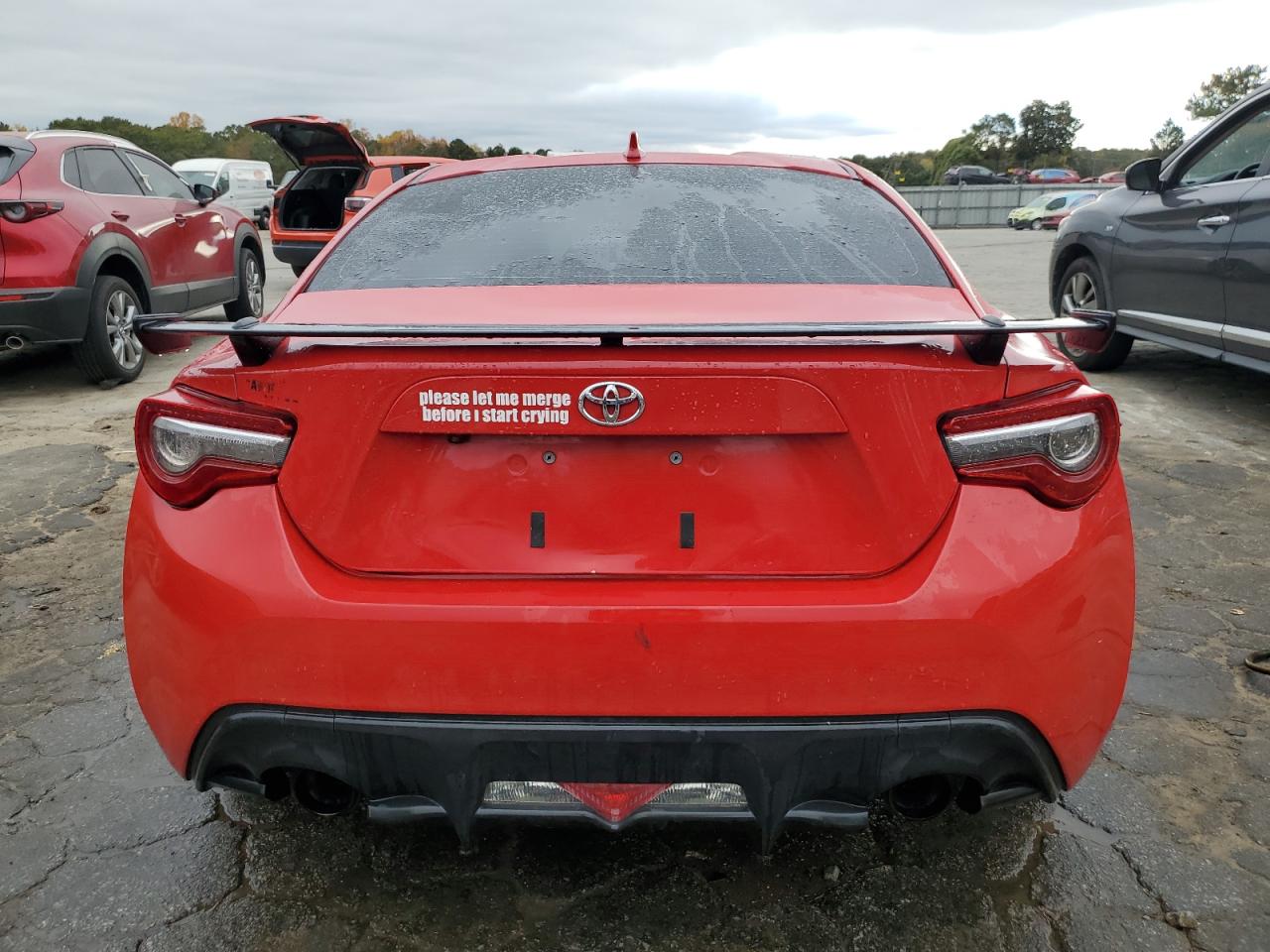 2018 Toyota GT86 VIN JF1ZNAE15J8700315 Copart auction photo, water/flood damage thumbnail 6