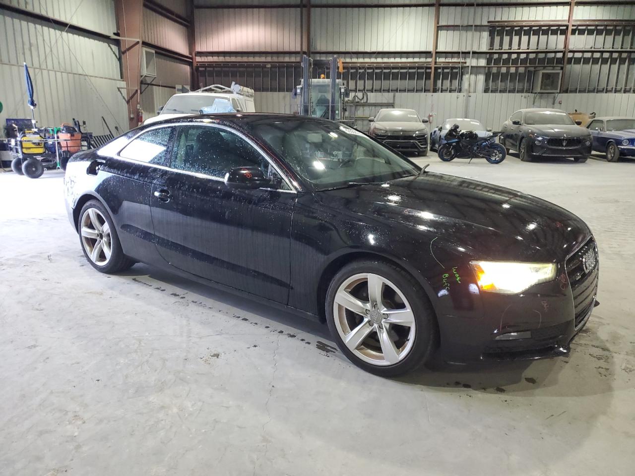 2013 Audi A5 VIN WAUCFAFR9DA013804 Copart auction photo, rear end damage thumbnail 4