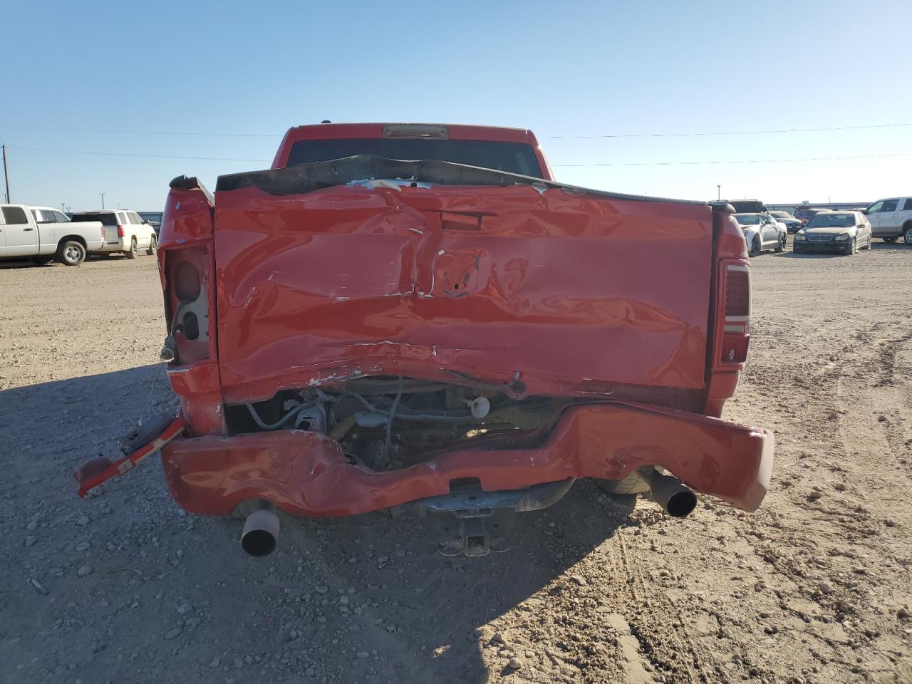2016 RAM 1500 VIN 1C6RR6GT3GS353760 Copart auction photo, rear end / minor dent/scratches damage thumbnail 6