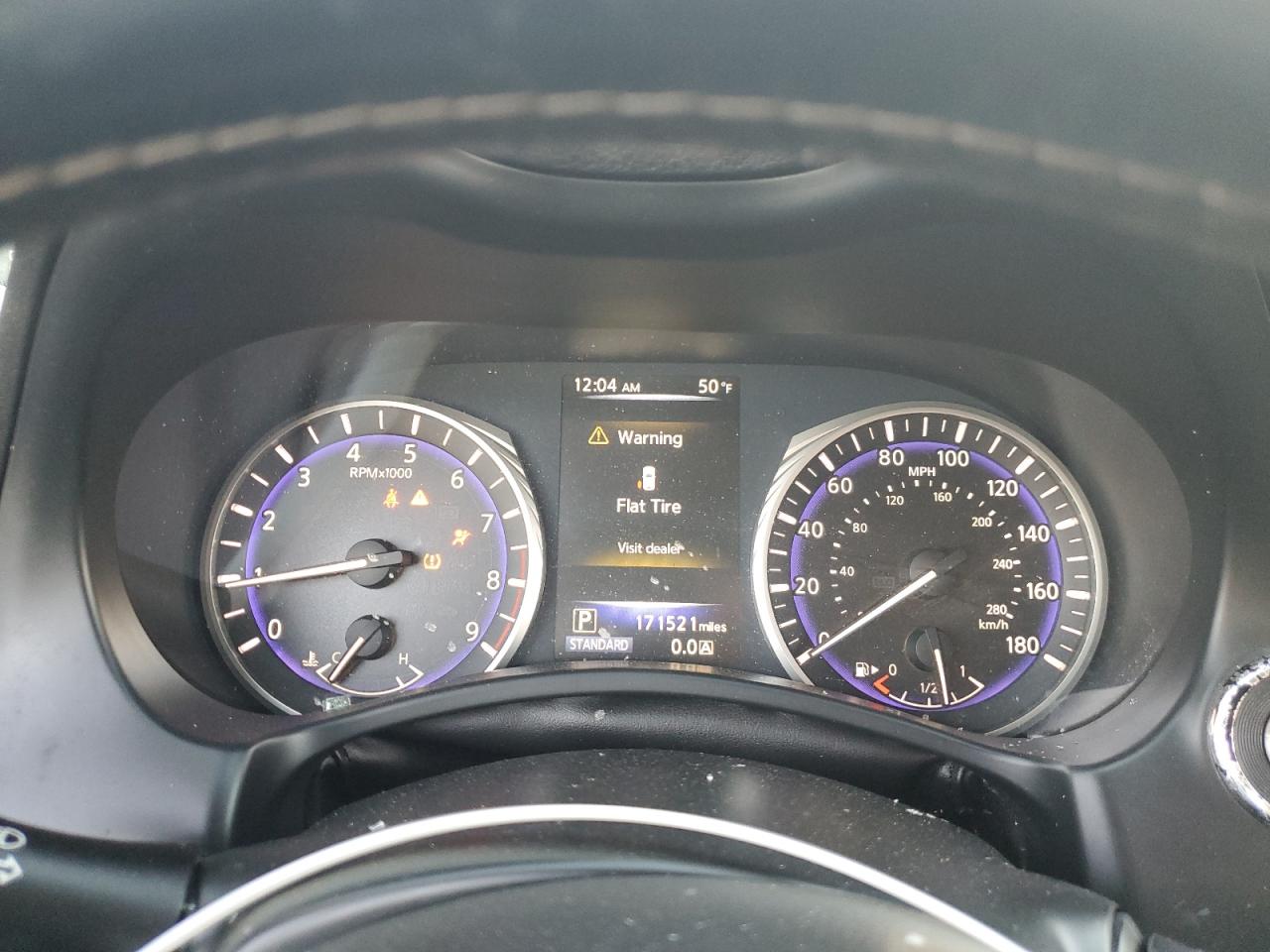 2014 Infiniti Q50 VIN JN1BV7AP1EM685918 Copart auction photo, all over / front end damage thumbnail 9