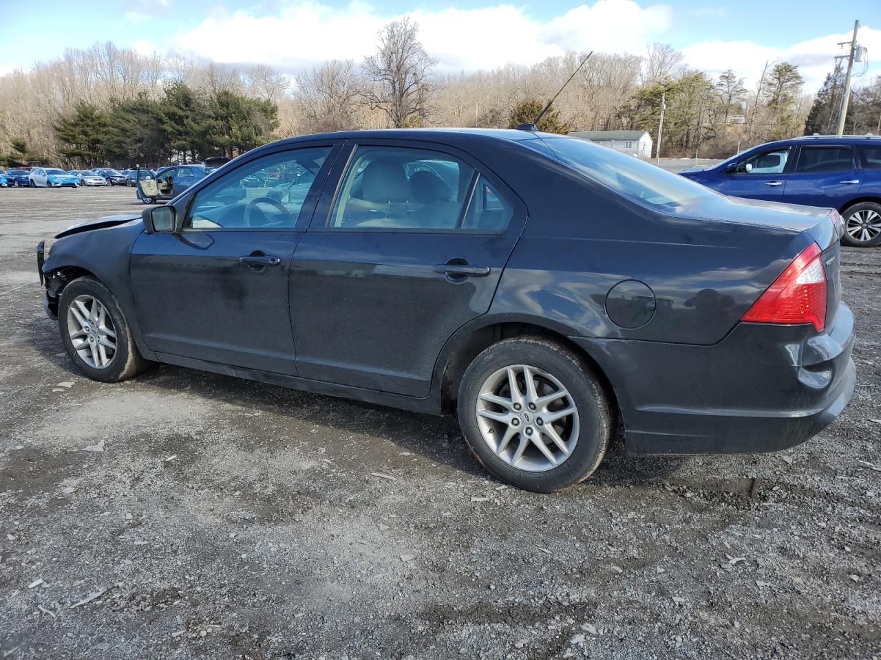 2012 Ford Fusion VIN 3FAHP0GA6CR449884 Copart auction photo, front end damage thumbnail 2