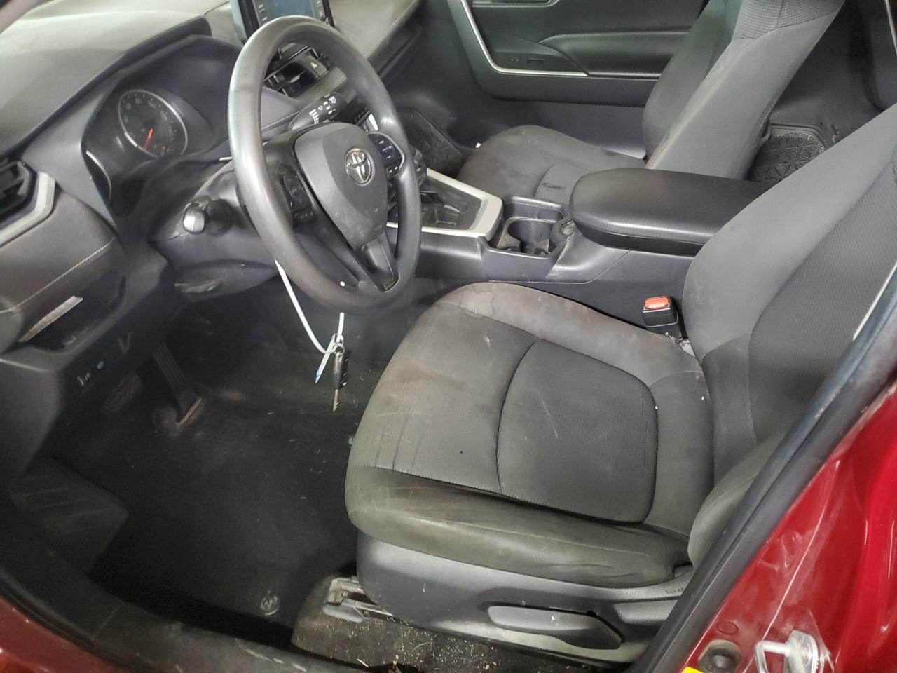 2019 Toyota RAV 4 VIN JTMG1RFV1KD031725 Copart auction photo, front end damage thumbnail 7