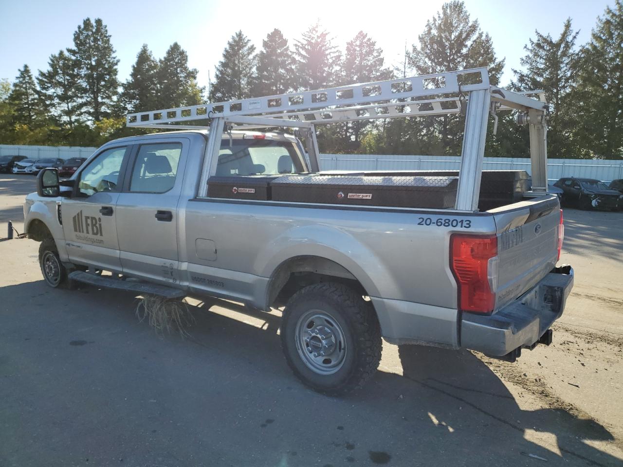 2022 Ford F350 VIN 1FT8W3BT3NEF53634 Copart auction photo, frame damage / front end damage thumbnail 2