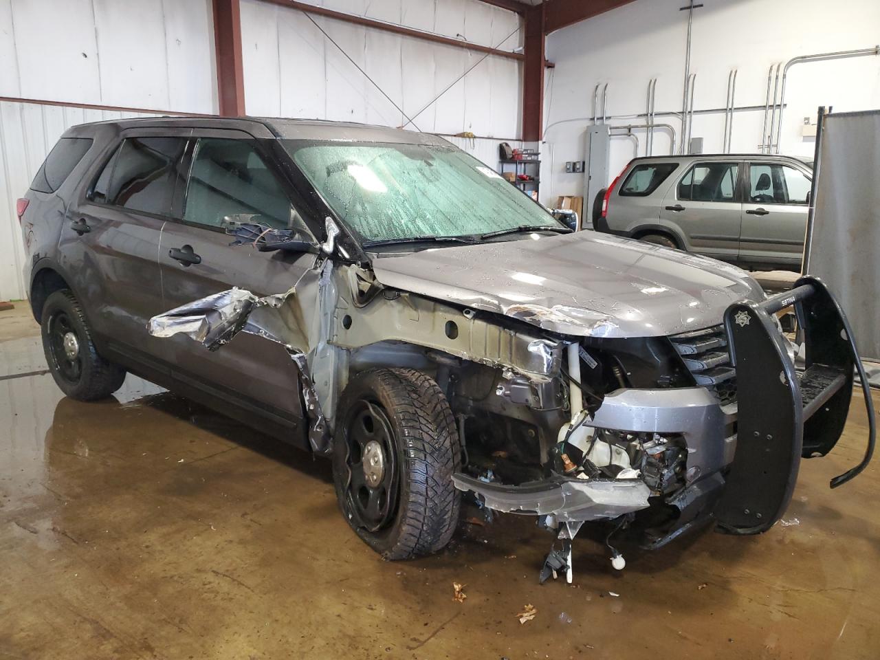 2019 Ford Explorer VIN 1FM5K8AR6KGB18409 Copart auction photo, undercarriage / side damage thumbnail 4