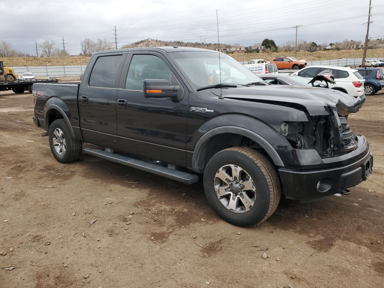 2014 Ford F-150 VIN 1FTFW1EF8EFC55480 Copart auction photo, front end damage thumbnail 4