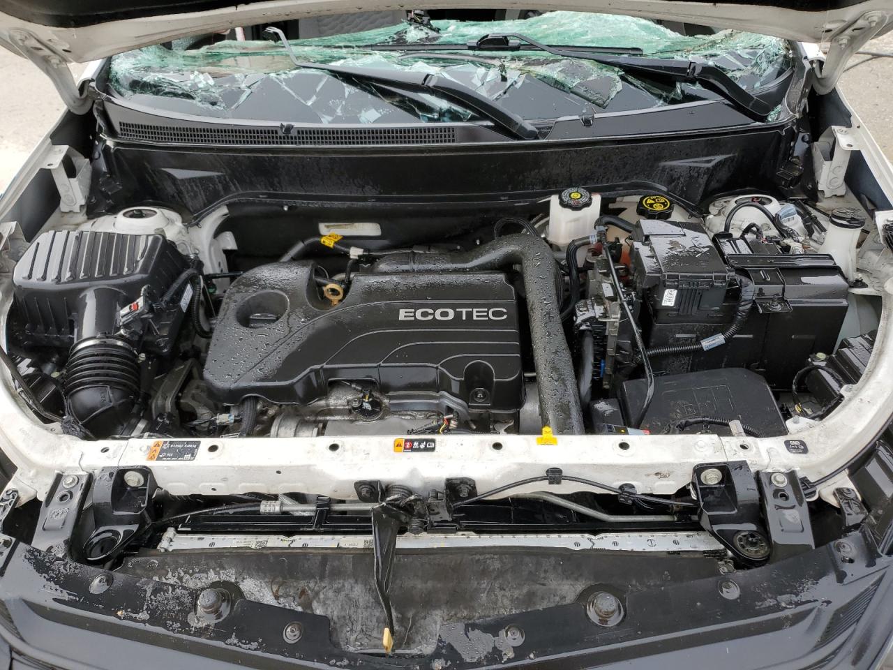 2020 Chevrolet Equinox VIN 3GNAXHEV7LS683628 Copart auction photo, rollover damage thumbnail 12