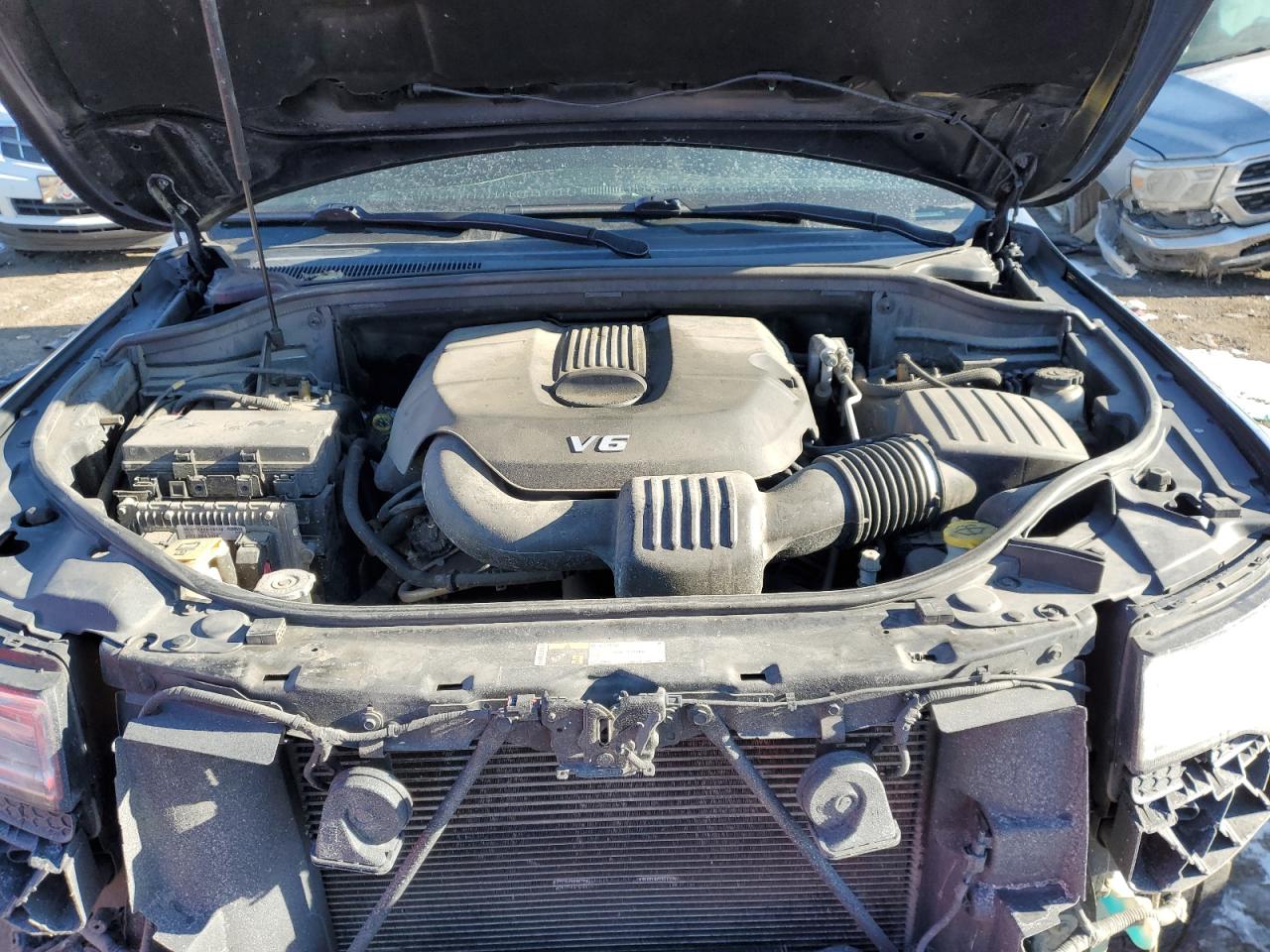 2015 Jeep Grand Cherokee VIN 1C4RJFCG1FC847519 Copart auction photo, front end damage thumbnail 12