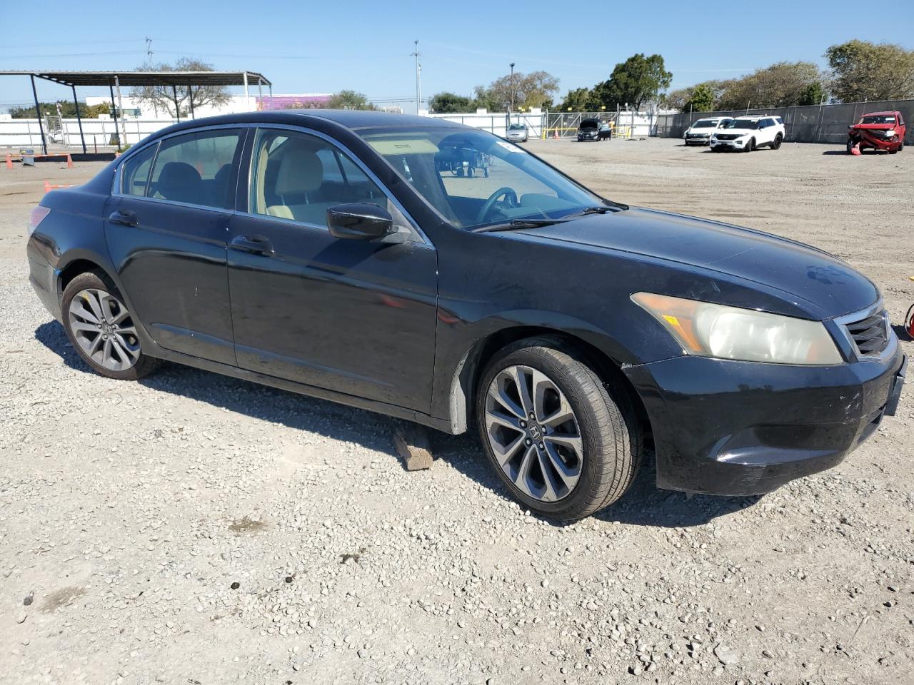 2009 Honda Accord VIN 1HGCP263X9A158876 Copart auction photo, side / rear end damage thumbnail 4