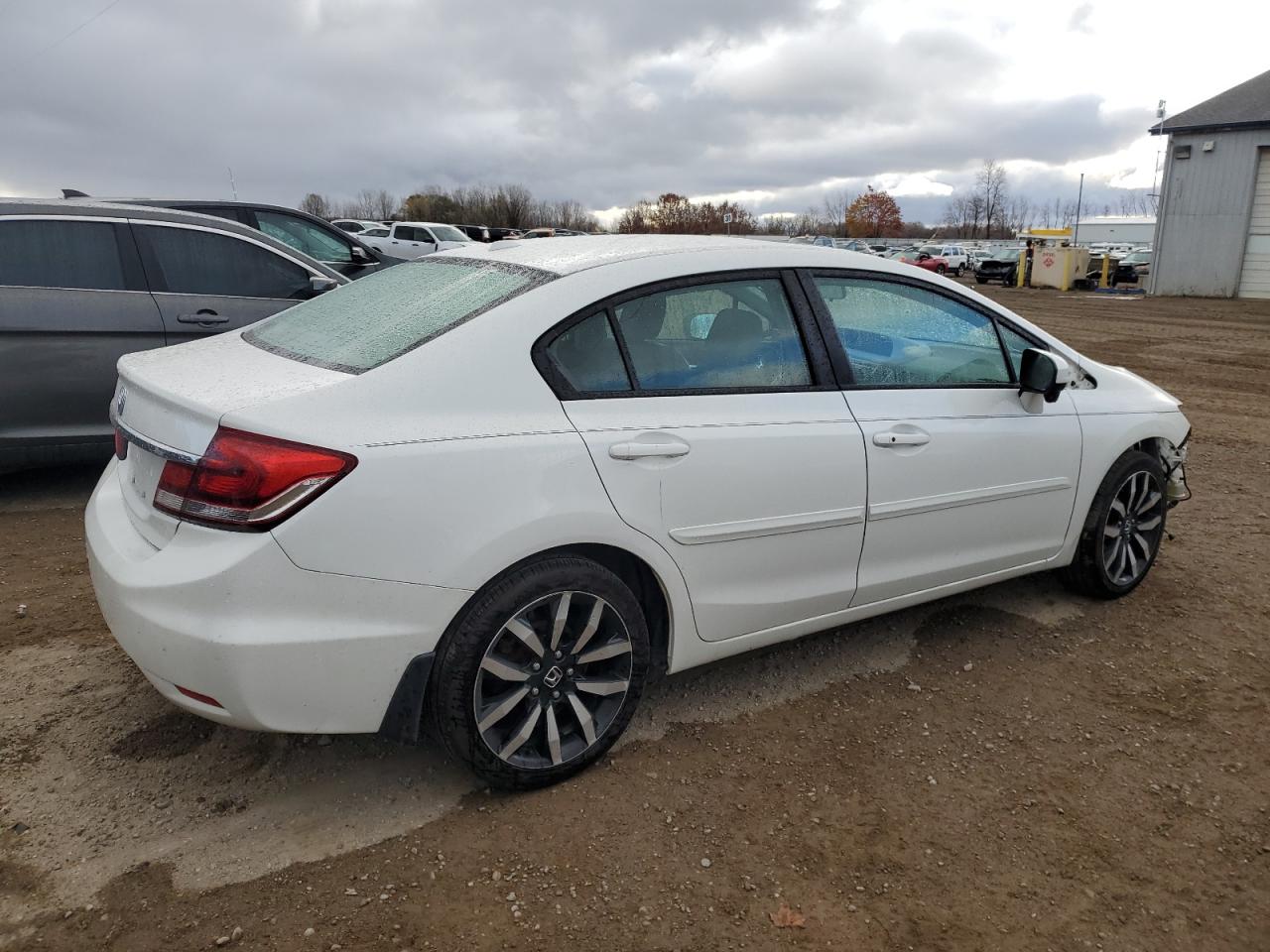 2015 Honda Civic VIN 19XFB2F95FE034277 Copart auction photo, front end damage thumbnail 3