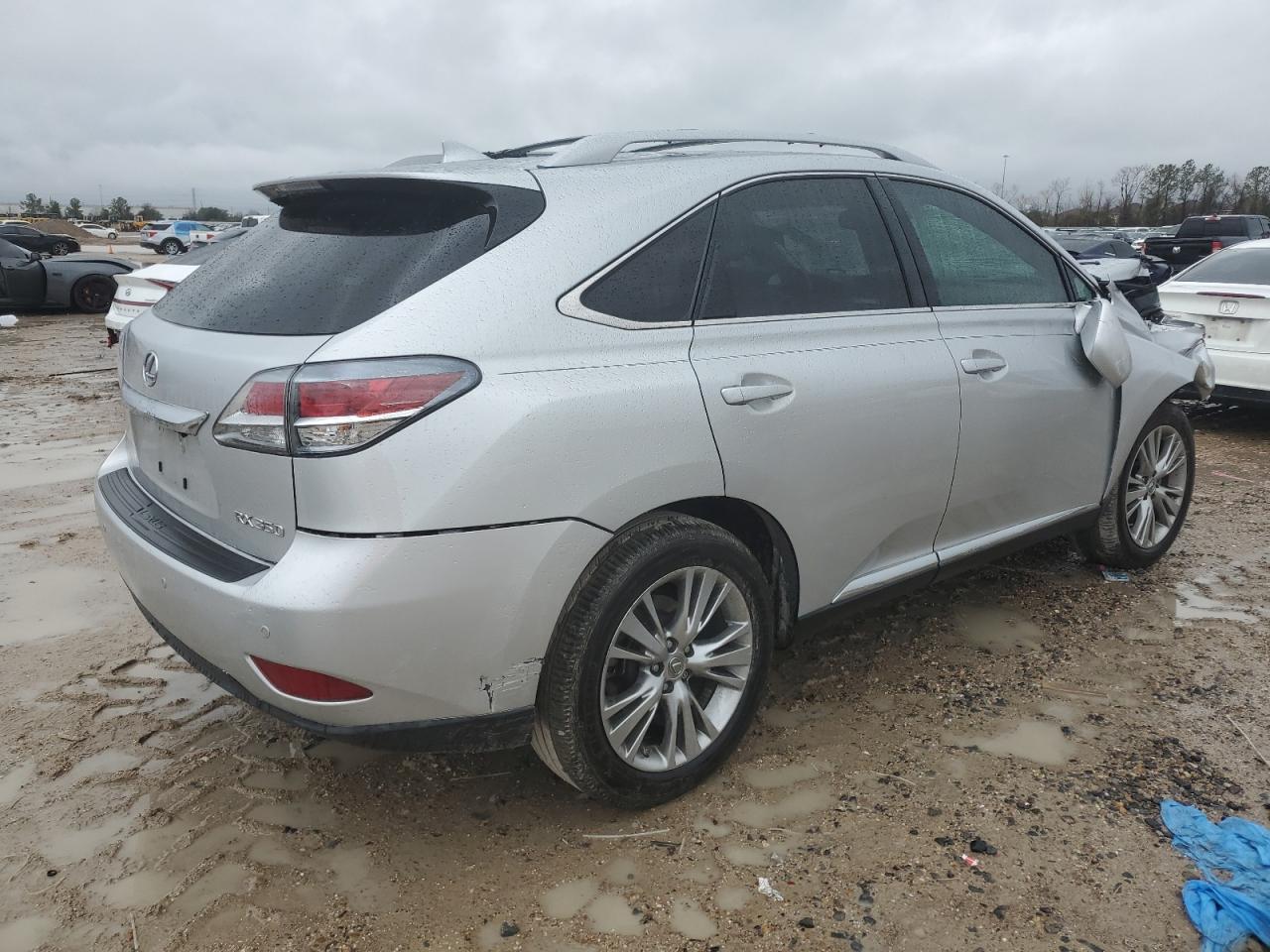 2014 Lexus RX VIN 2T2ZK1BA8EC136169 Copart auction photo, front end damage thumbnail 3