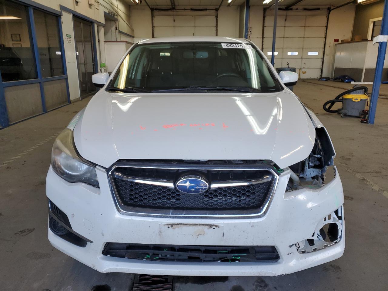 2016 Subaru Impreza VIN JF1GJAB68GH004074 Copart auction photo, front end damage thumbnail 5