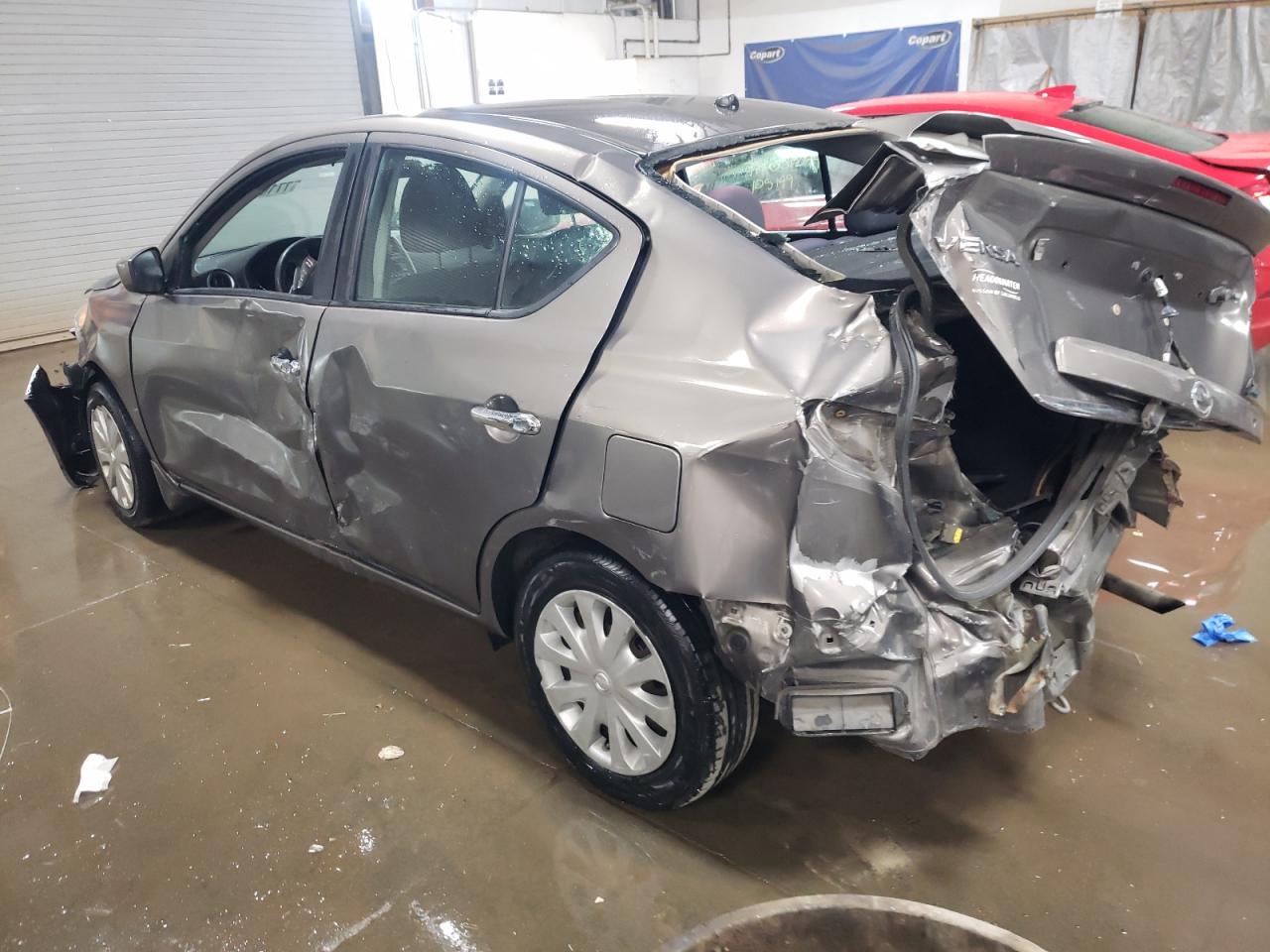 2015 Nissan Versa VIN 3N1CN7AP6FL845730 Copart auction photo, all over damage thumbnail 2
