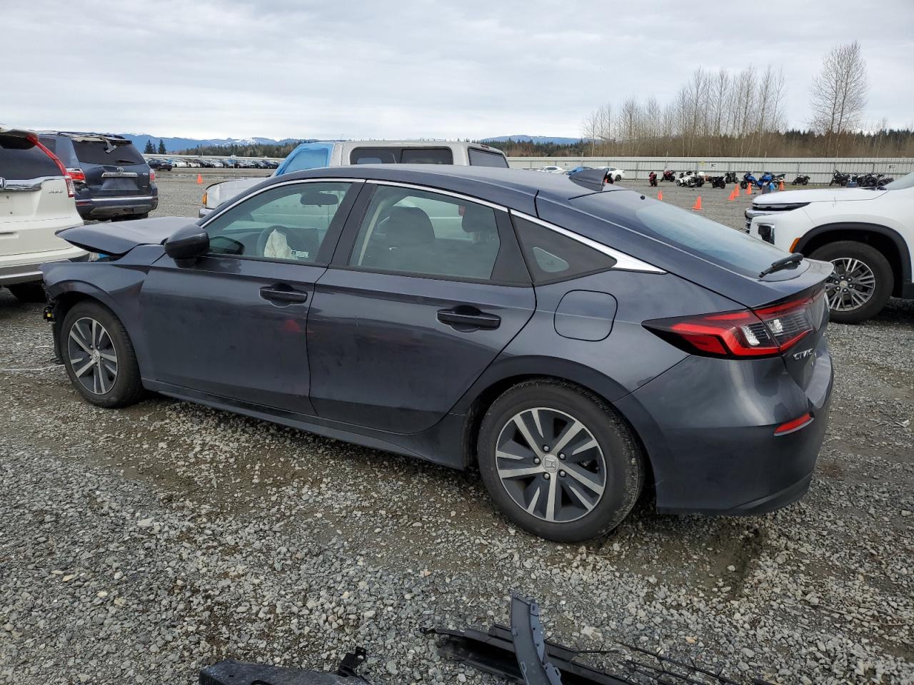 2024 Honda Civic VIN 19XFL2H53RE013441 Copart auction photo, front end / side damage thumbnail 2