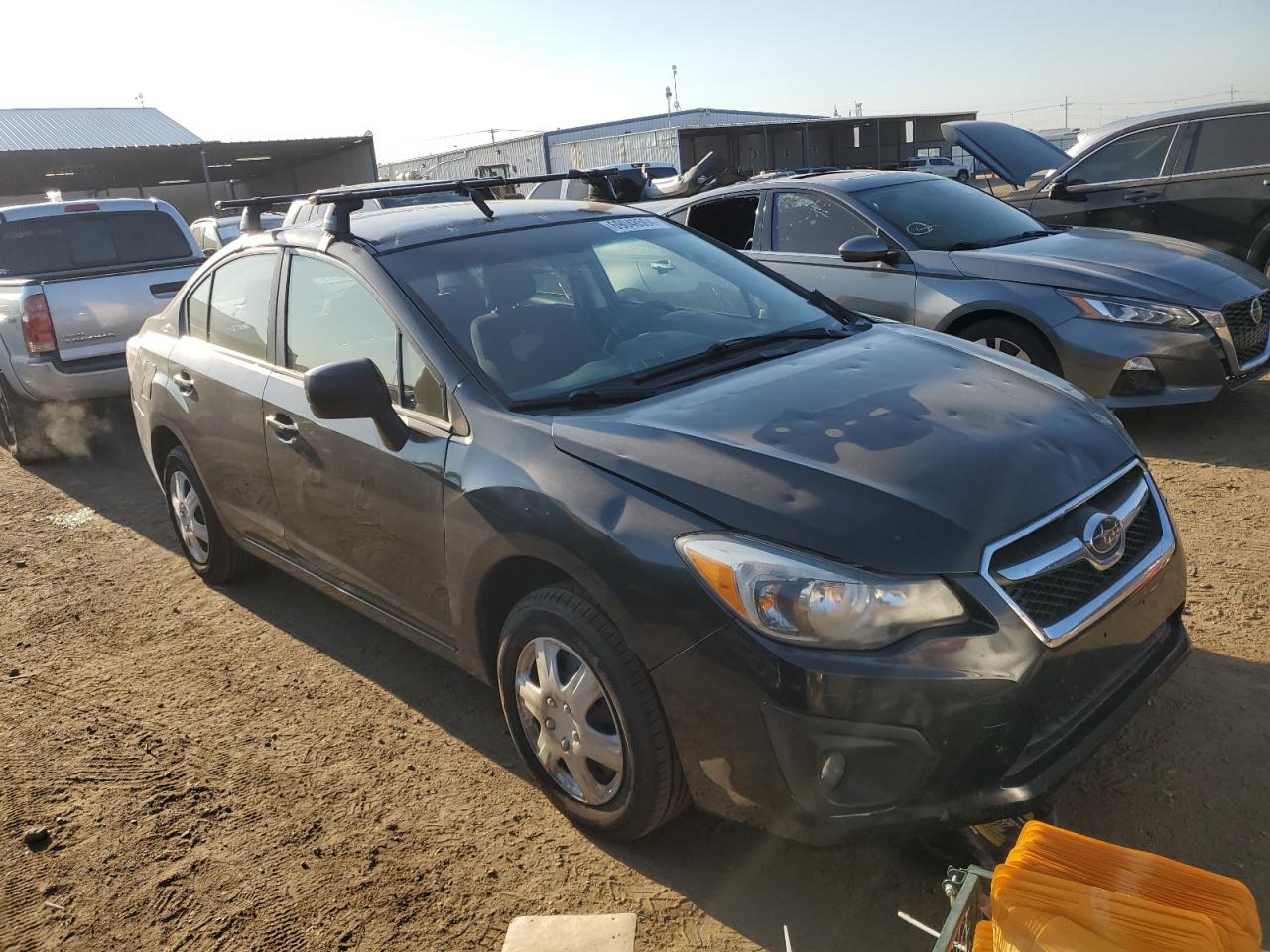 2014 Subaru Impreza VIN JF1GJAA67EG022974 Copart auction photo, hail damage thumbnail 4