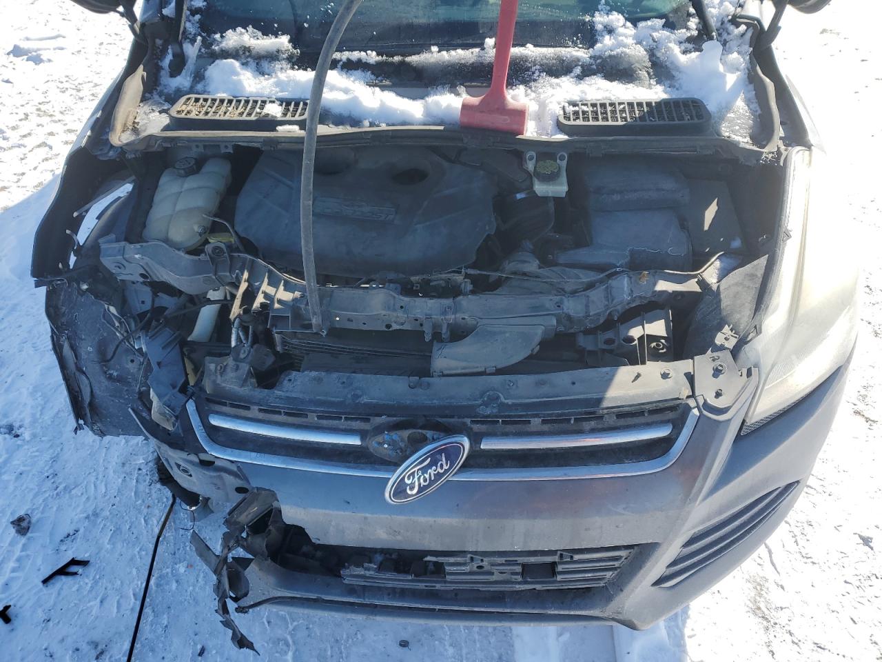 2013 Ford Escape VIN 1FMCU9H98DUA60398 Copart auction photo, front end / hail damage thumbnail 13