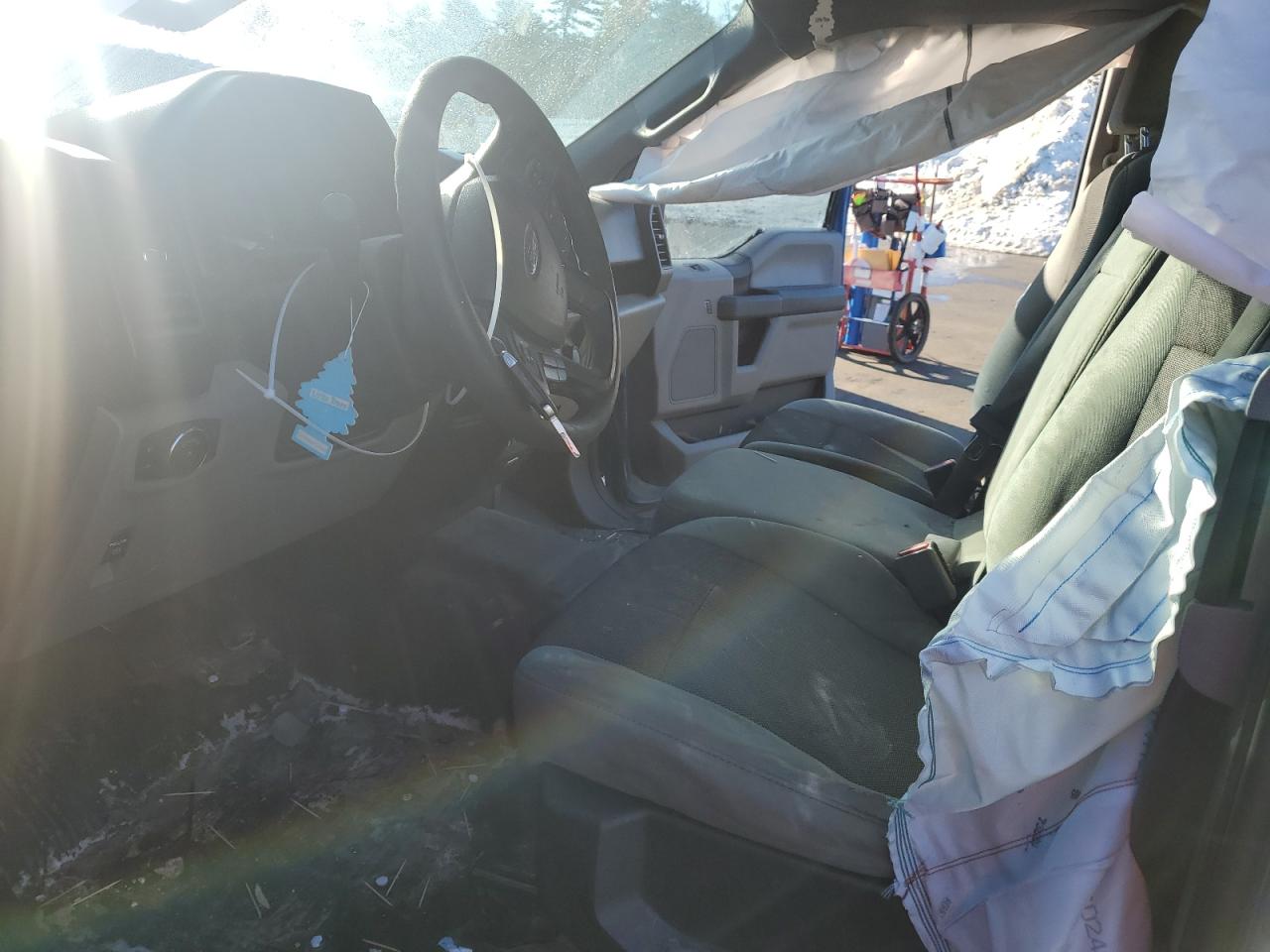 2015 Ford F-150 VIN 1FTEX1EP0FKE57367 Copart auction photo, side / front end damage thumbnail 7