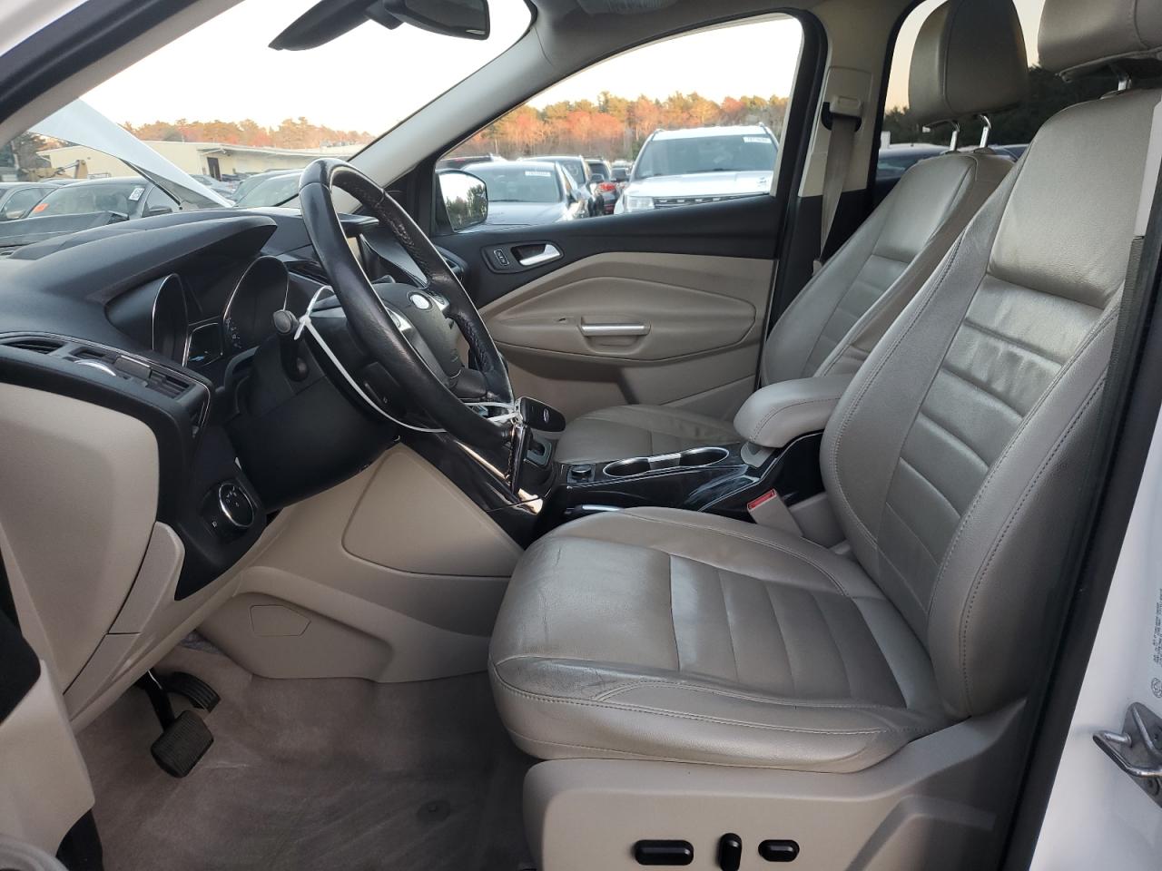 2014 Ford Escape VIN 1FMCU9J94EUD39147 Copart auction photo, front end / side damage thumbnail 7