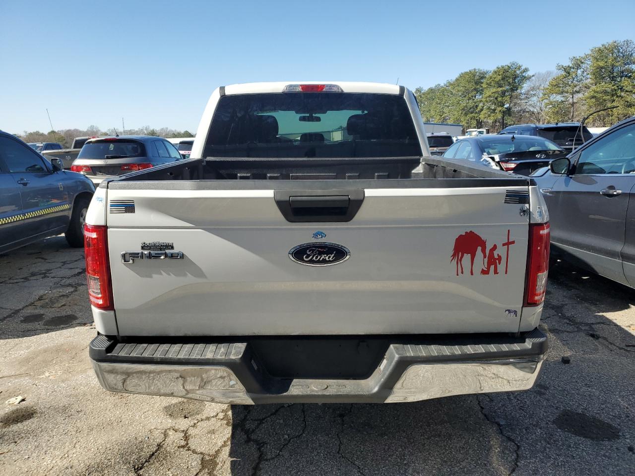 2017 Ford F-150 VIN 1FTEW1CF8HFC36785 Copart auction photo, side / undercarriage damage thumbnail 6