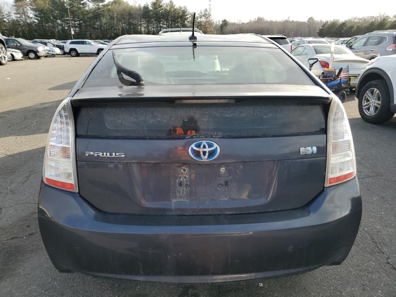 2010 Toyota Prius VIN JTDKN3DUXA0121290 Copart auction photo, side damage thumbnail 6