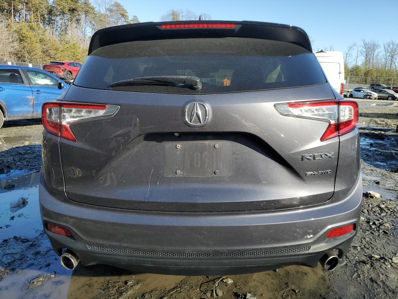 2019 Acura RDX VIN 5J8TC2H33KL010121 Copart auction photo, front end / side damage thumbnail 6
