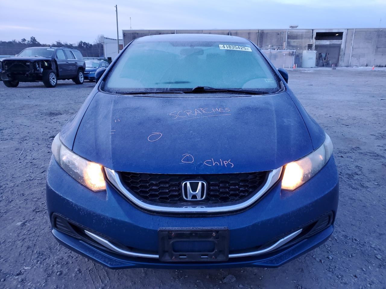 2015 Honda Civic VIN 19XFB2F85FE016157 Copart auction photo, rear end / minor dent/scratches damage thumbnail 5