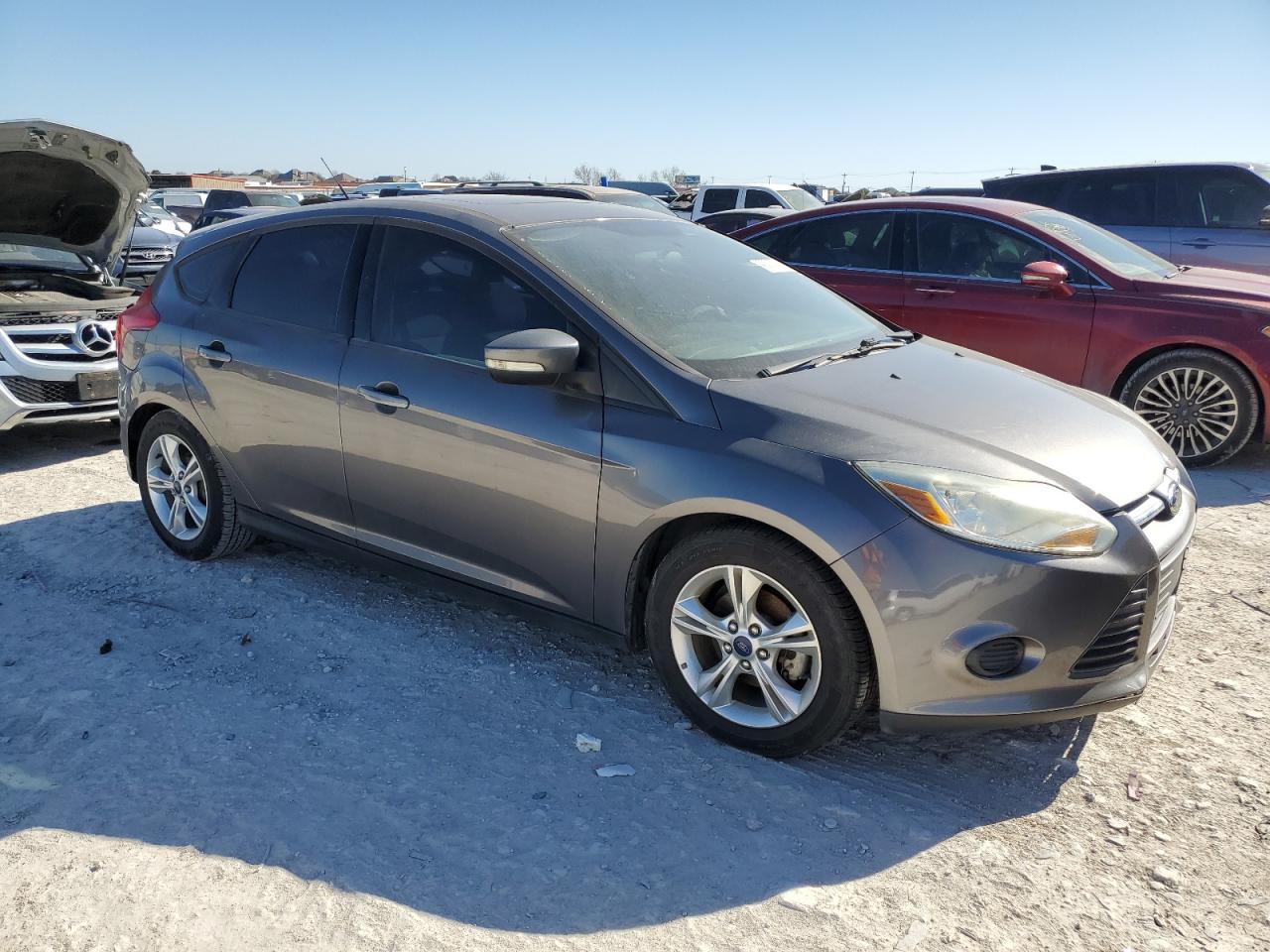 2014 Ford Focus VIN 1FADP3K20EL301098 Copart auction photo, minor dent/scratches damage thumbnail 4