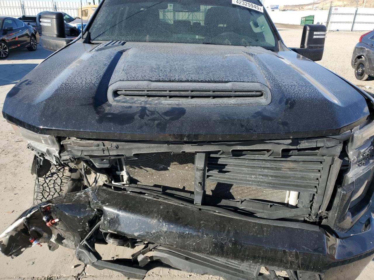 2021 Chevrolet Silverado VIN 1GC4YME77MF218141 Copart auction photo, front end / mechanical damage thumbnail 13