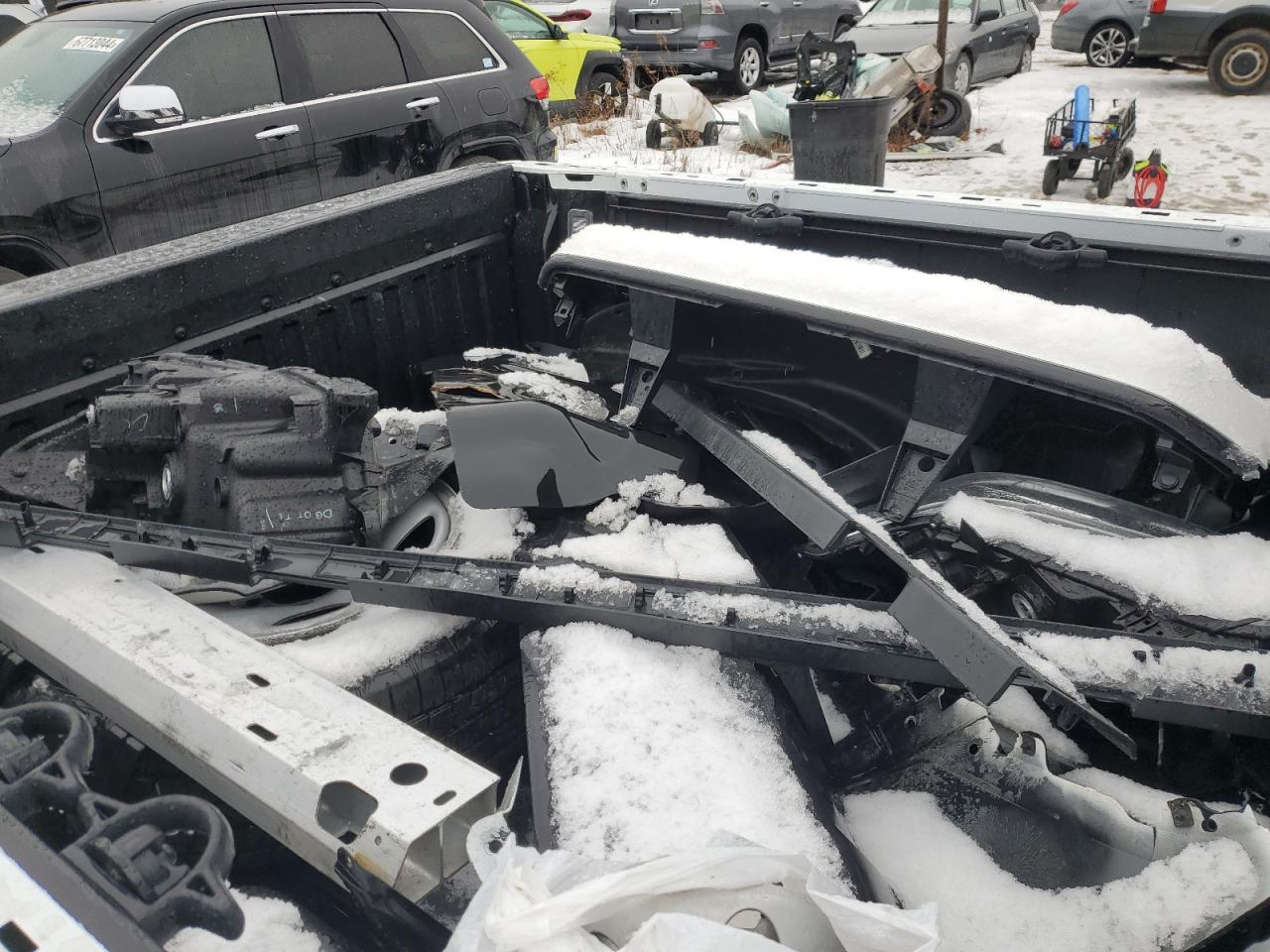 2022 Toyota Tacoma VIN 3TMCZ5ANXNM532693 Copart auction photo, front end / rear end damage thumbnail 12