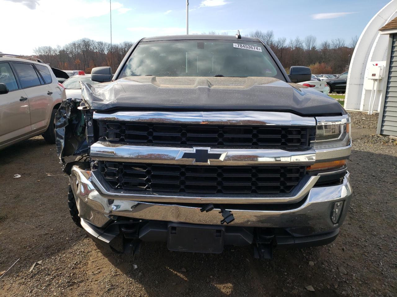 2017 Chevrolet Silverado VIN 1GCVKREC3HZ284769 Copart auction photo, front end / minor dent/scratches damage thumbnail 5