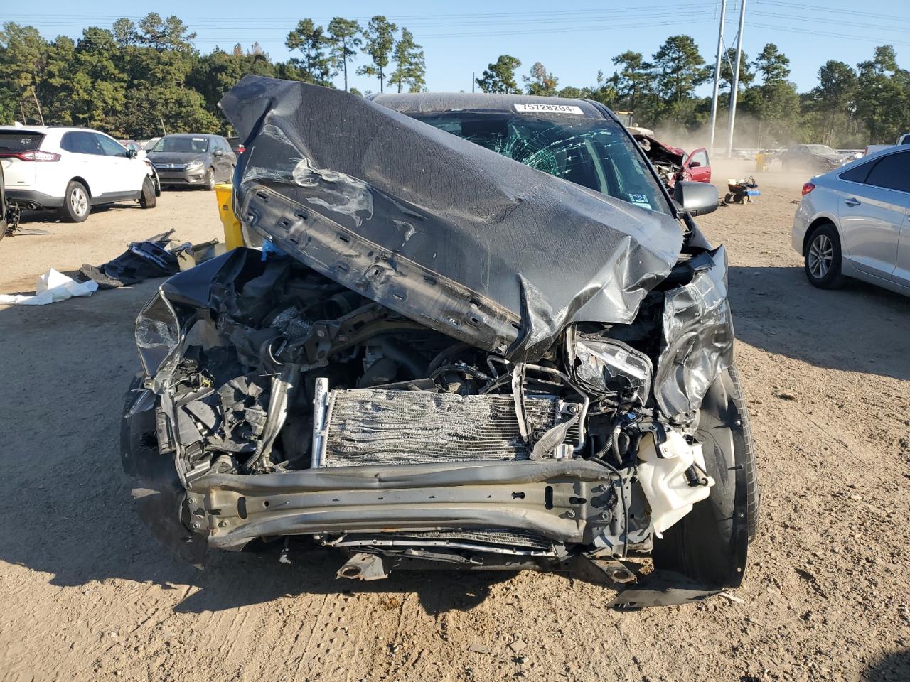 2013 GMC Terrain VIN 2GKALMEK8D6383359 Copart auction photo, front end / side damage thumbnail 5